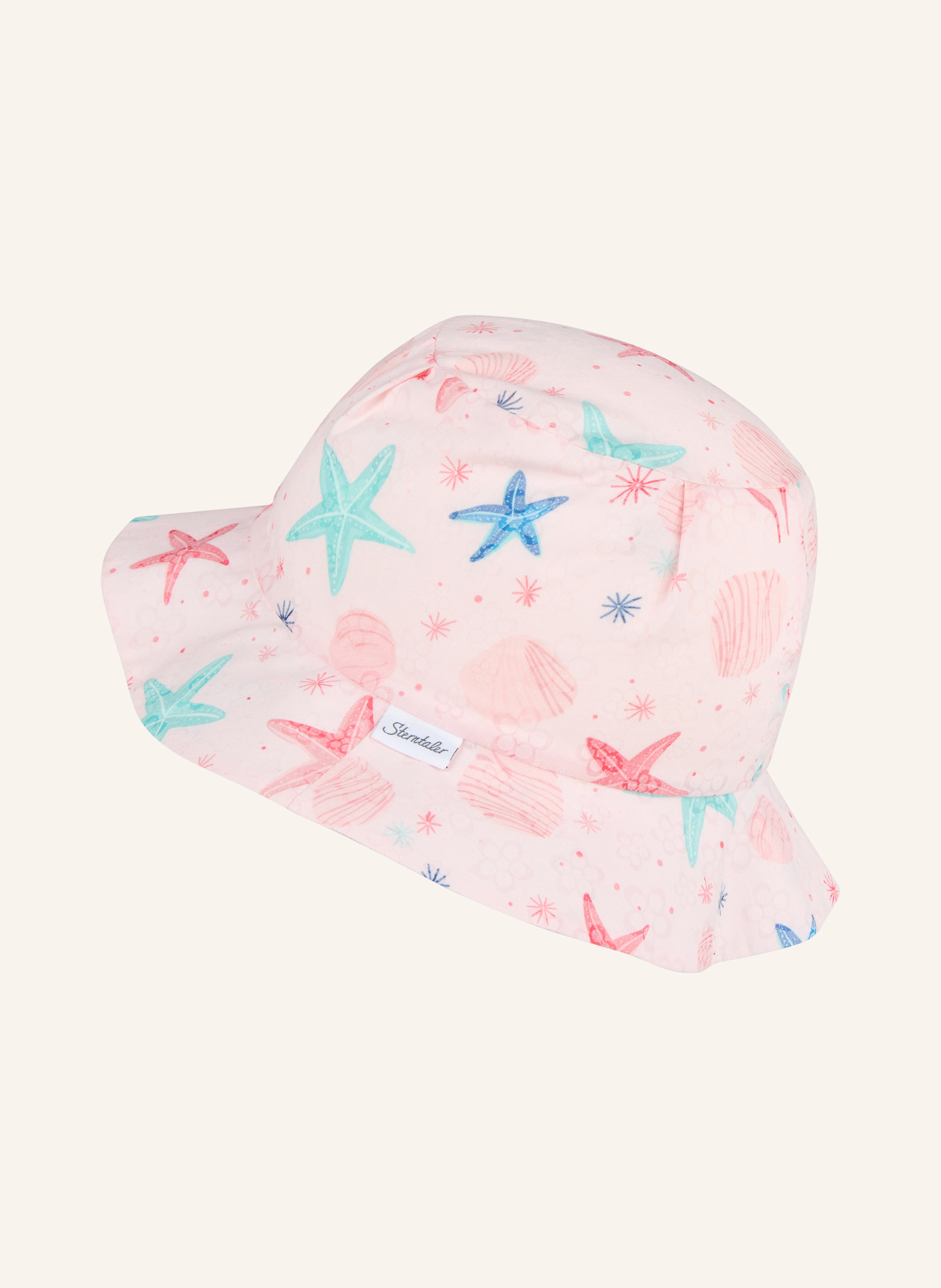 Thumbnail - Sterntaler Hut Seesterne pink