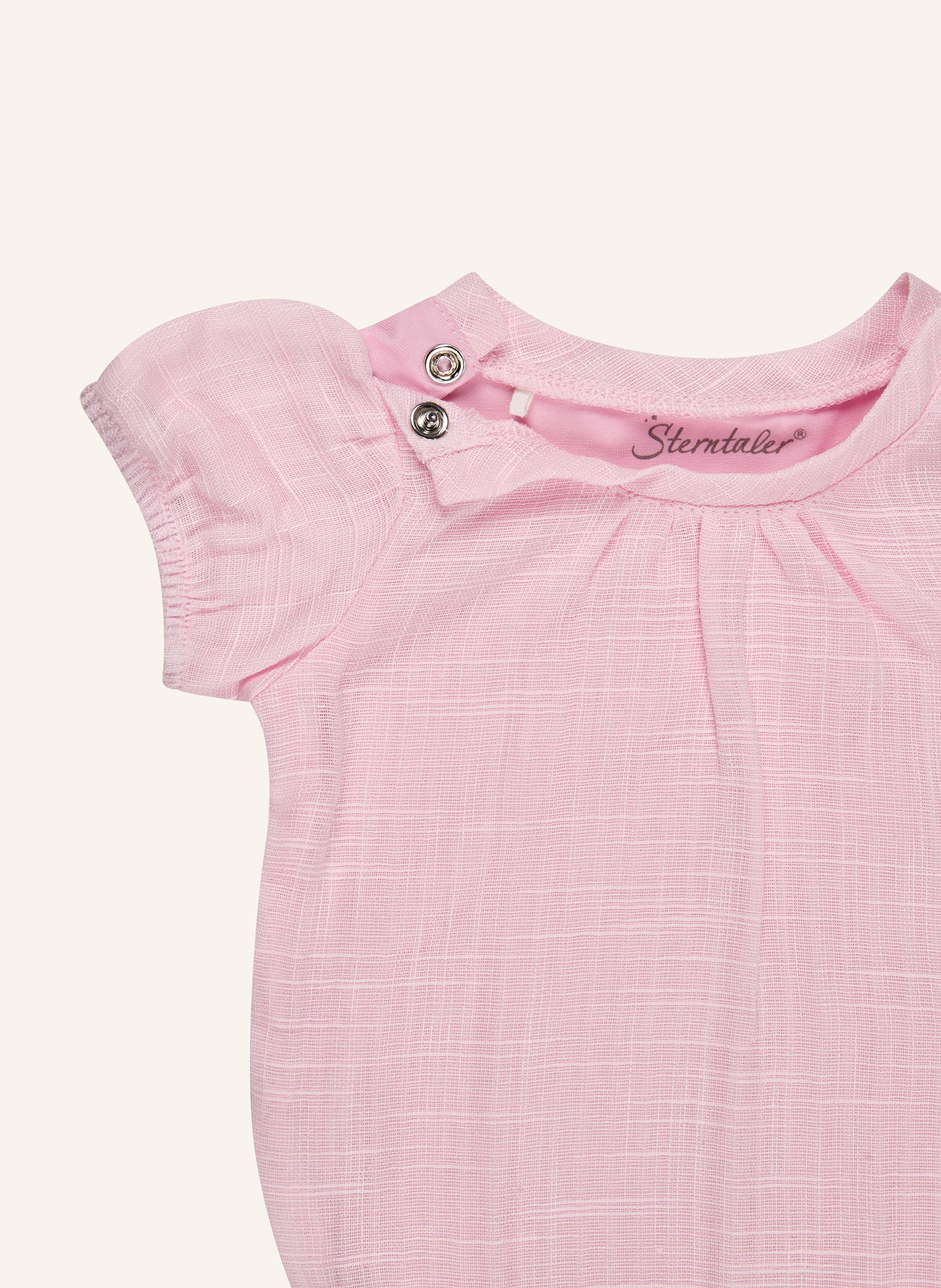 Thumbnail - Sterntaler Body Leinenoptik pink