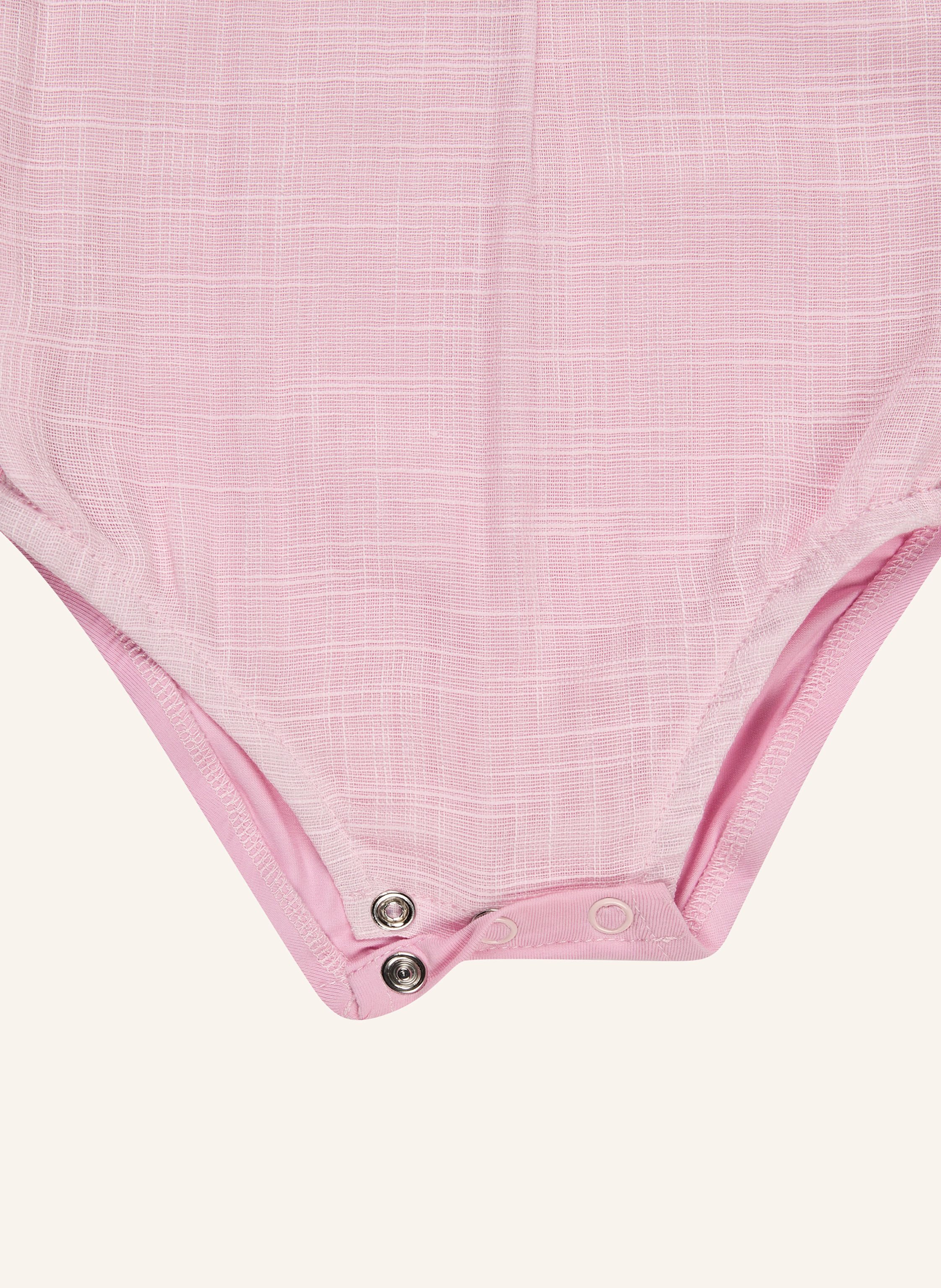 Thumbnail - Sterntaler Body Leinenoptik pink