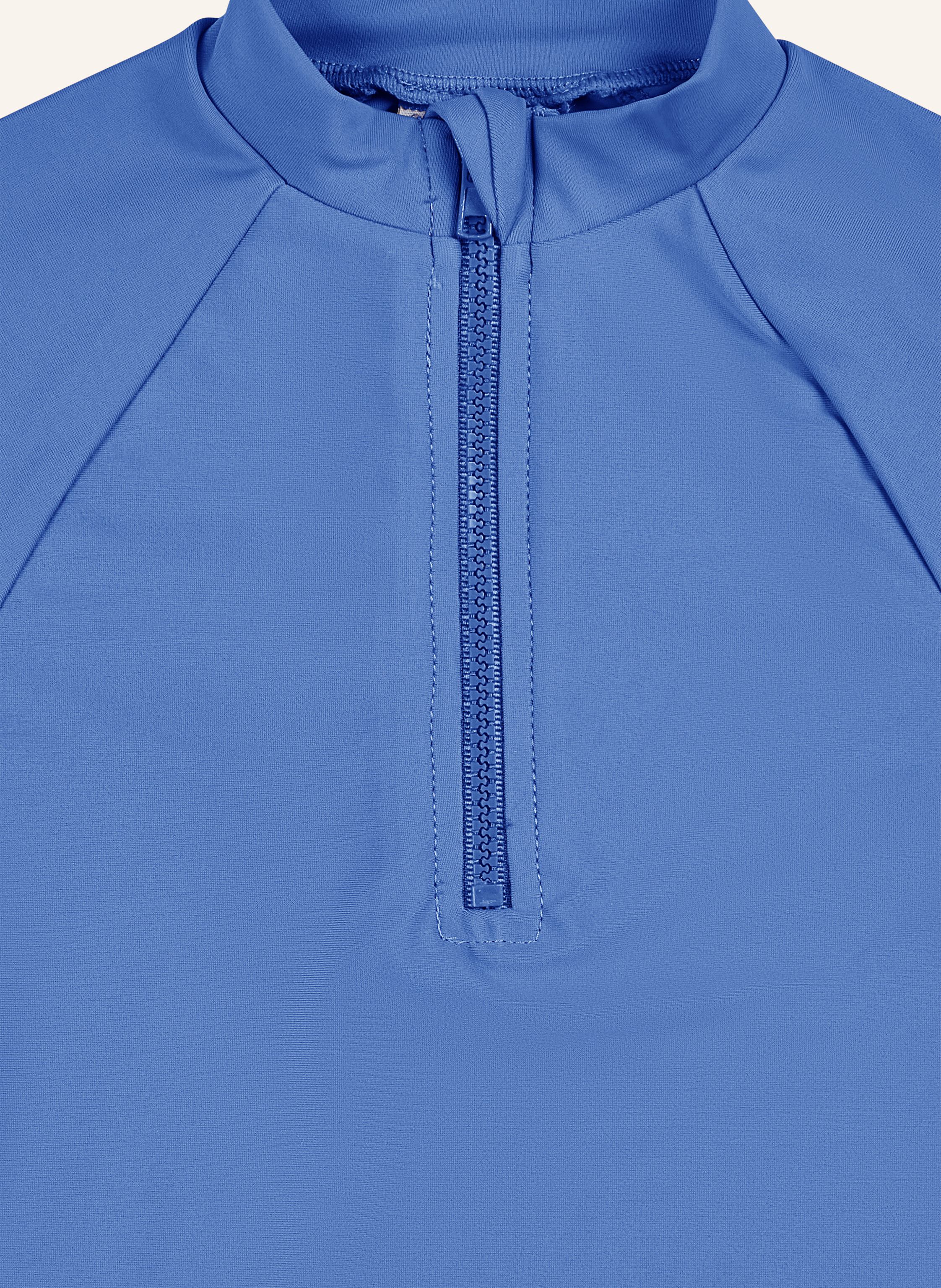 Thumbnail - Sterntaler Badeshirt Langarm Uni blau