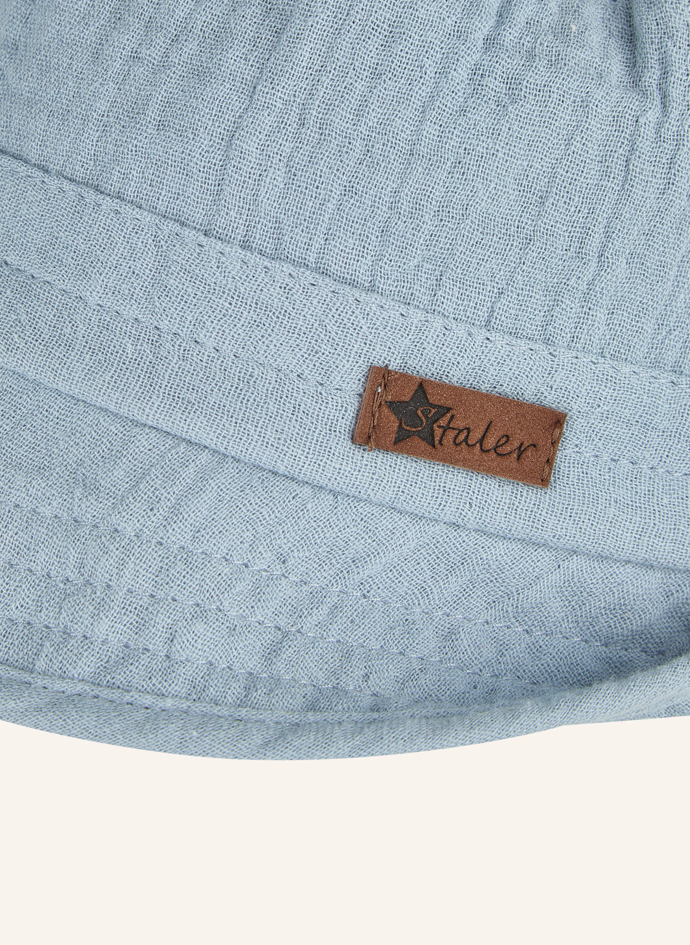 Thumbnail - Sterntaler Fischerhut Musselin blau