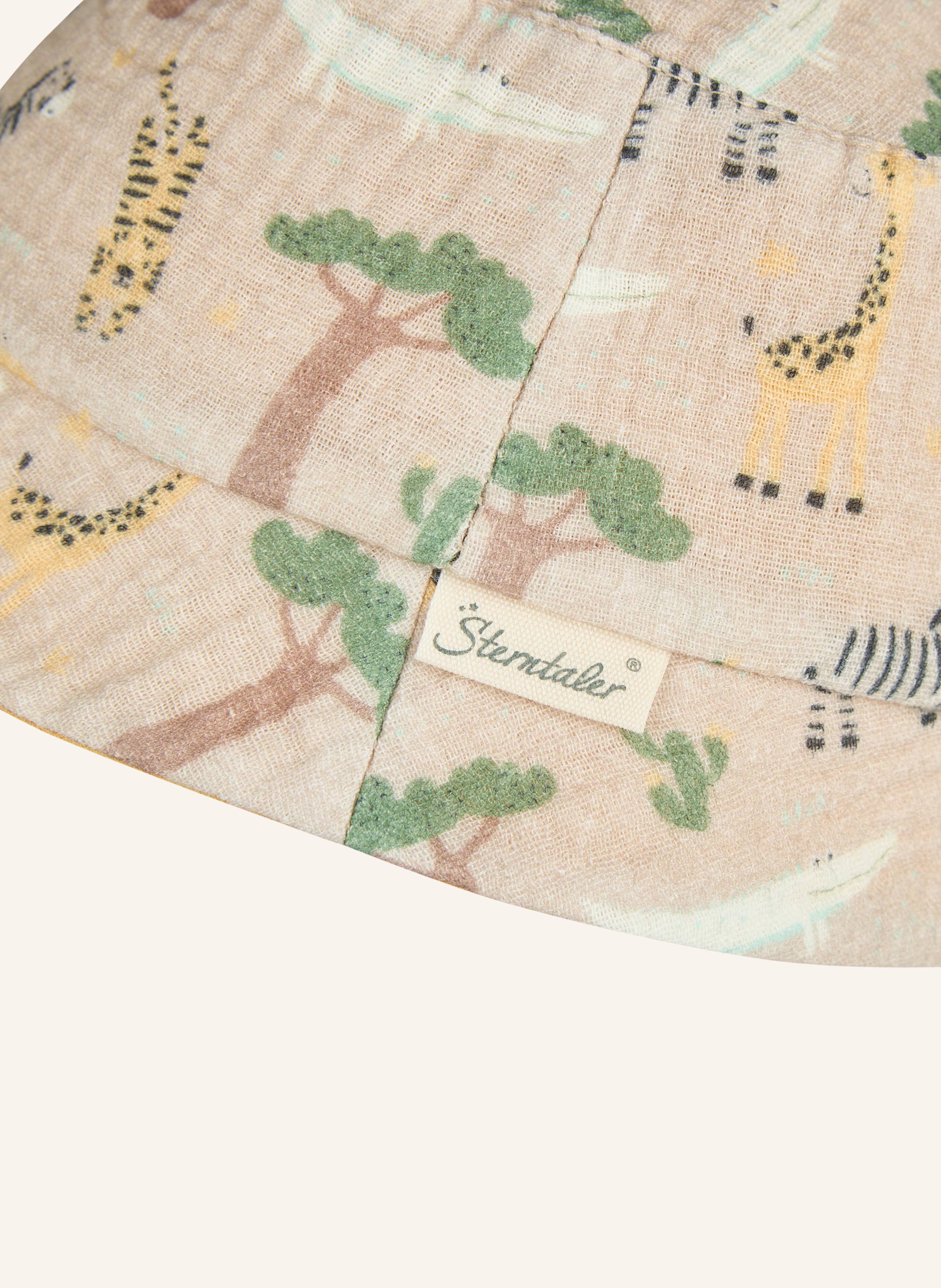 Thumbnail - Sterntaler Wende-Fischerhut Safari beige