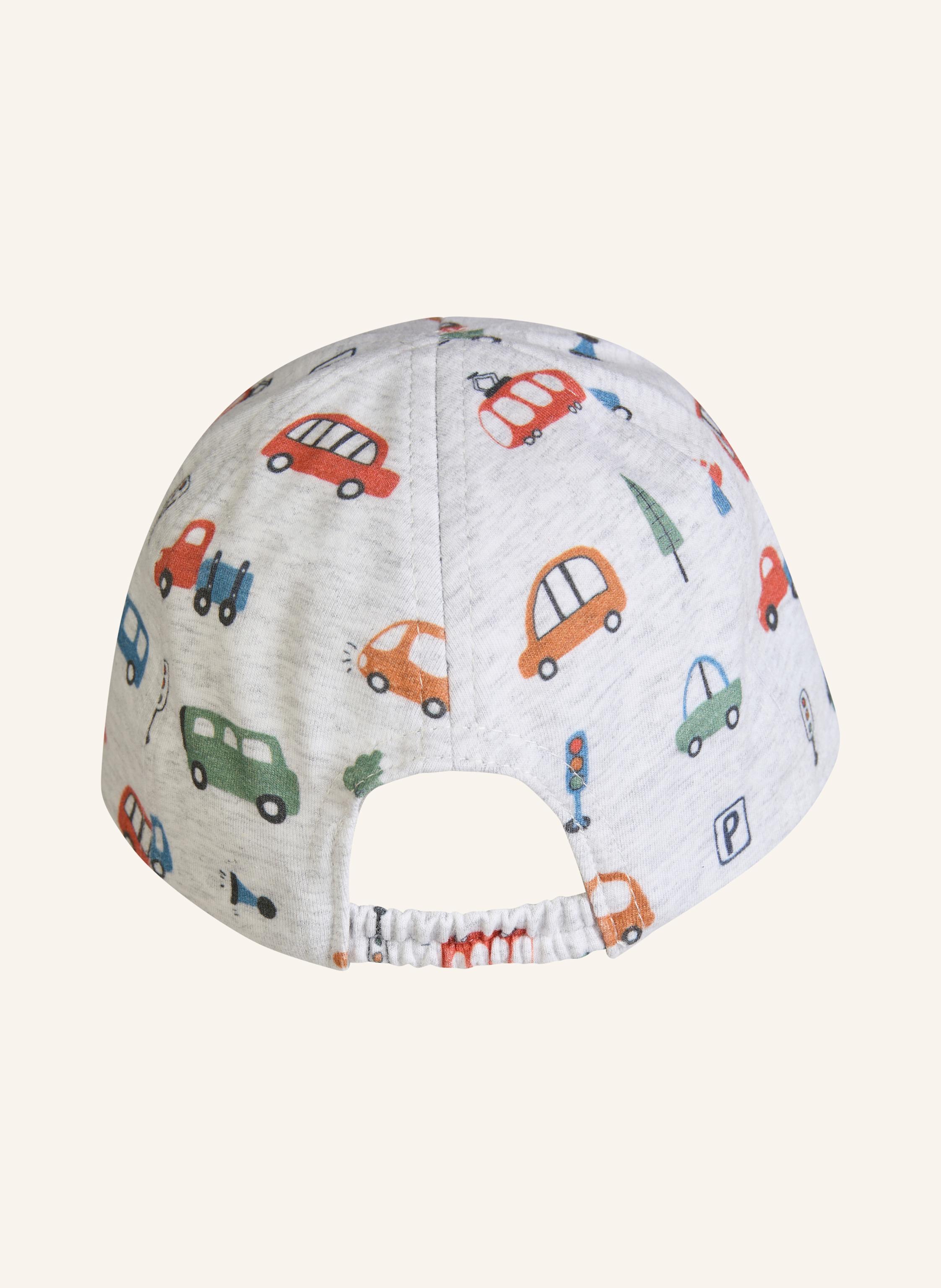 Thumbnail - Sterntaler Basecap Fahrzeuge grau