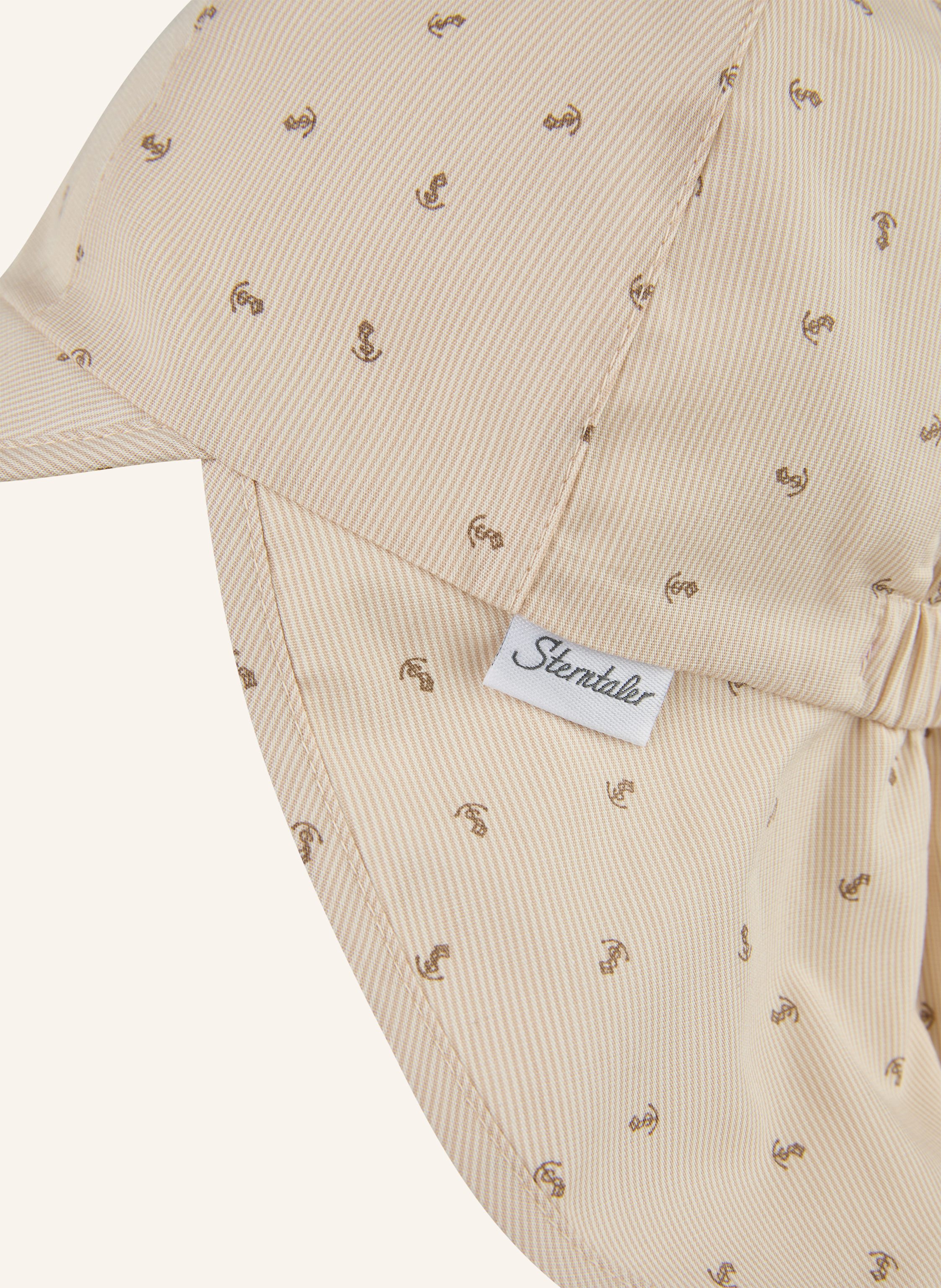 Thumbnail - Sterntaler Schirmmütze Mit Nackenschutz Anker beige