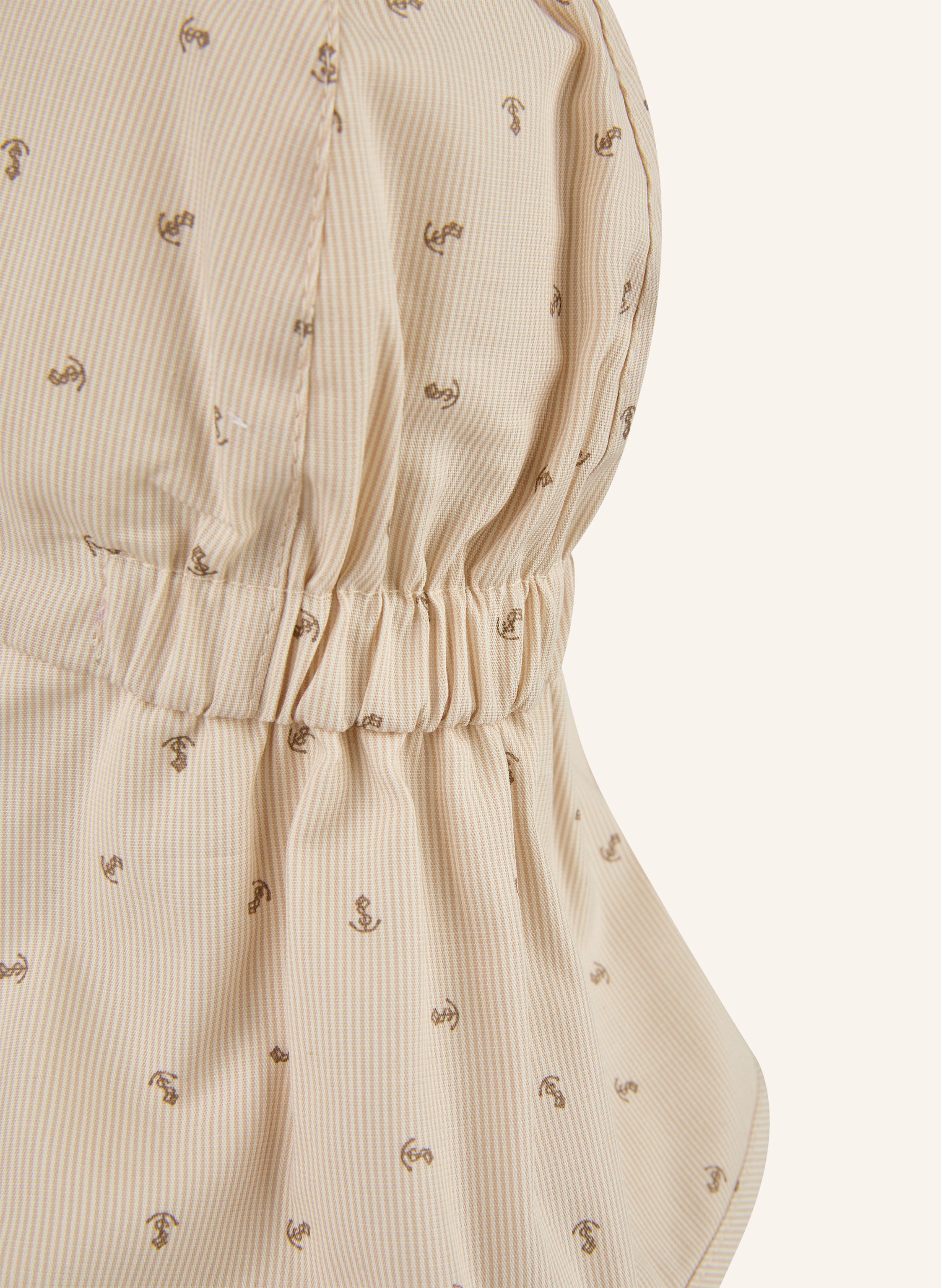 Thumbnail - Sterntaler Schirmmütze Mit Nackenschutz Anker beige