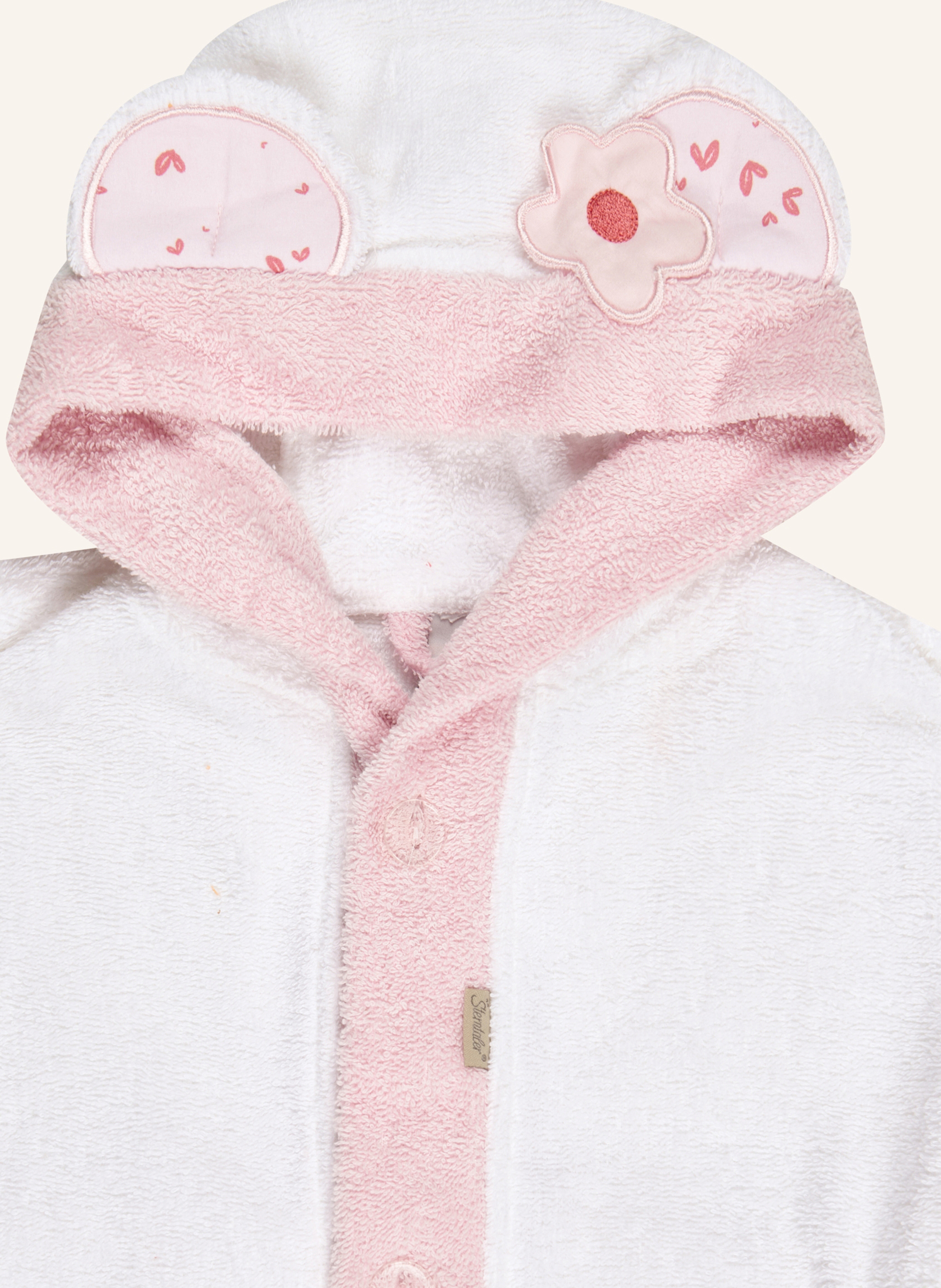 Thumbnail - Sterntaler Bademantel Bär Betty weiss