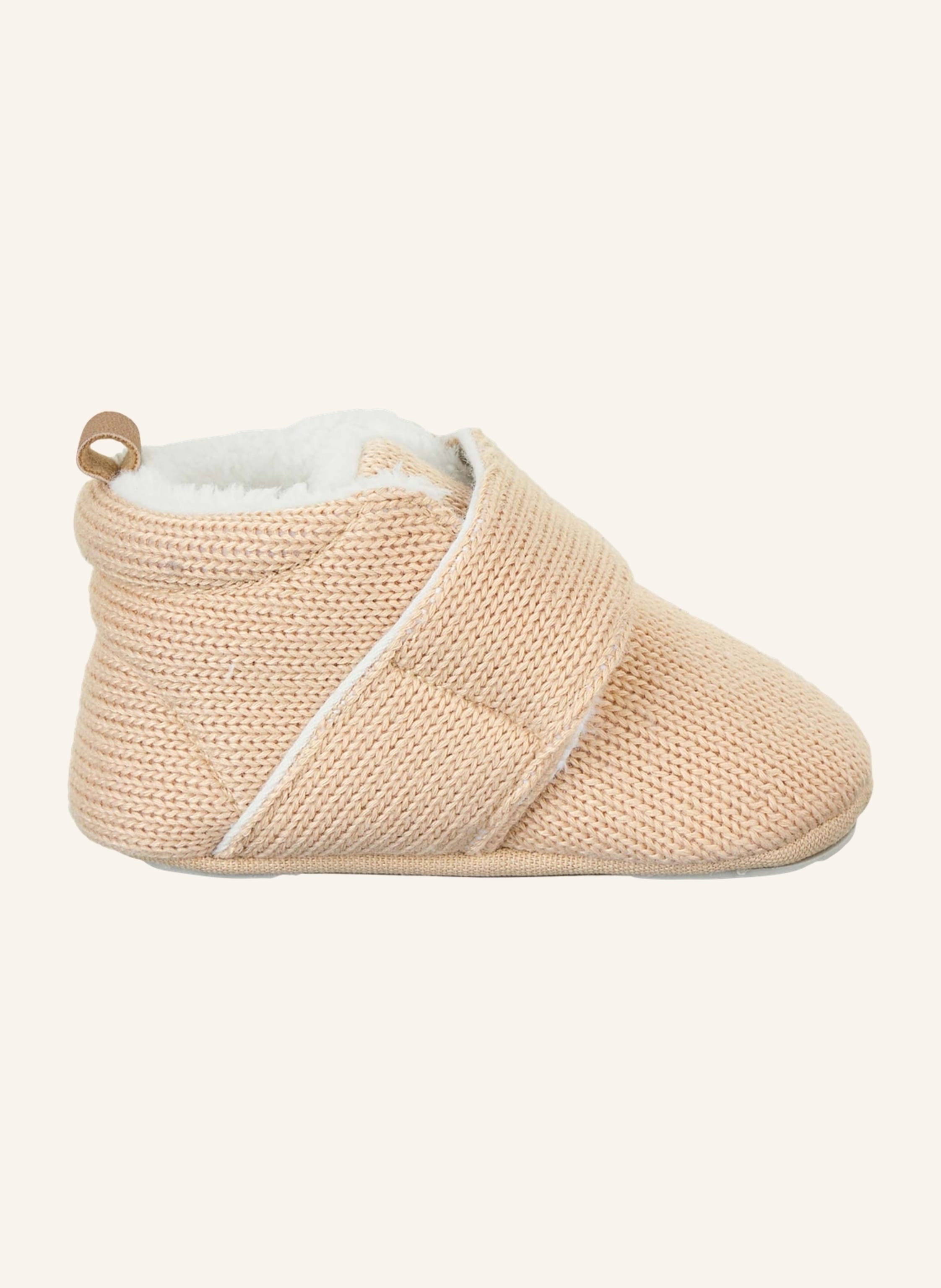 Thumbnail - Sterntaler Babykrabbelschuh Strick beige