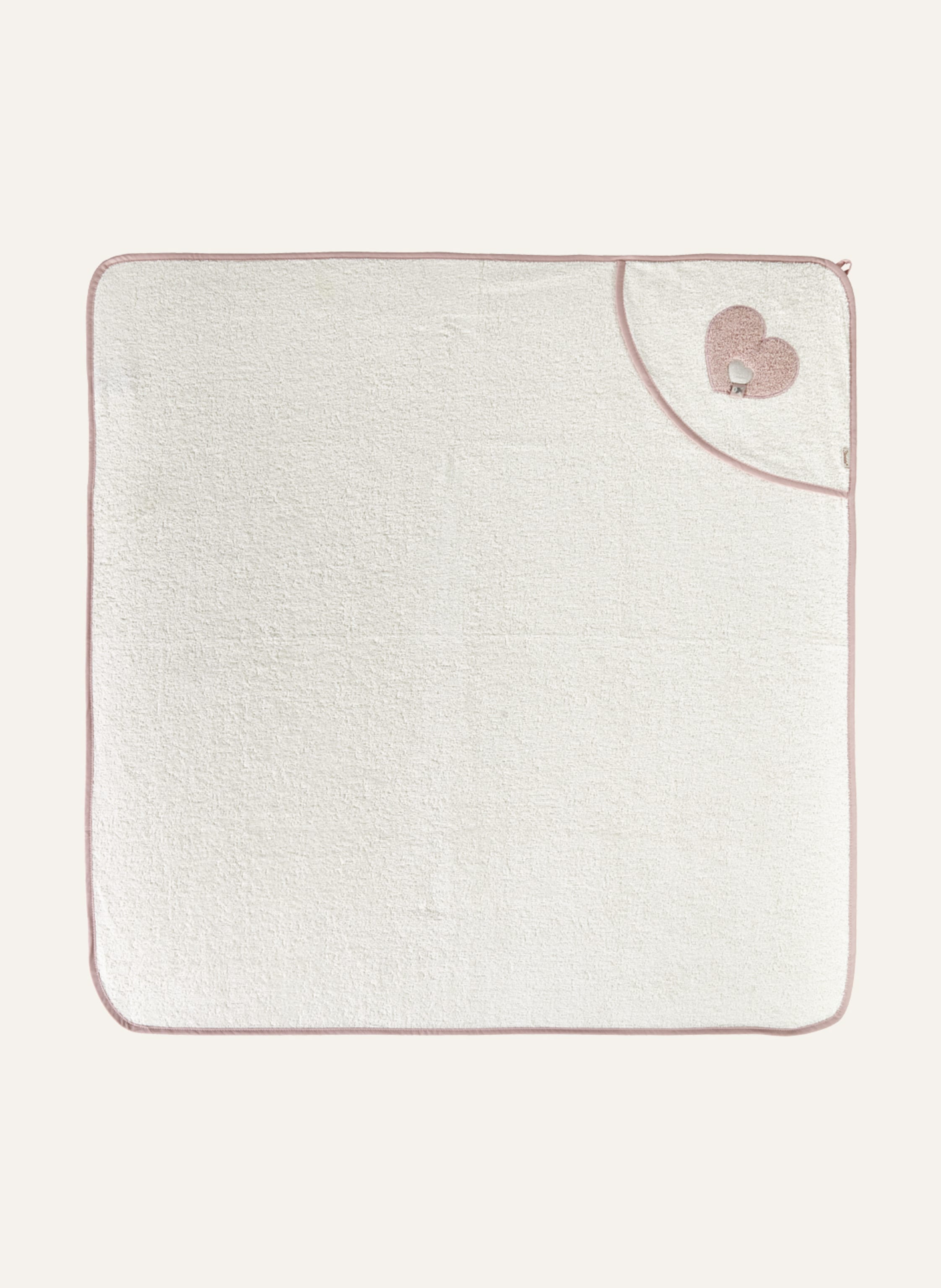Thumbnail - Sterntaler Kapuzenbadetuch 100 X 100 Cm Emmi Girl weiss