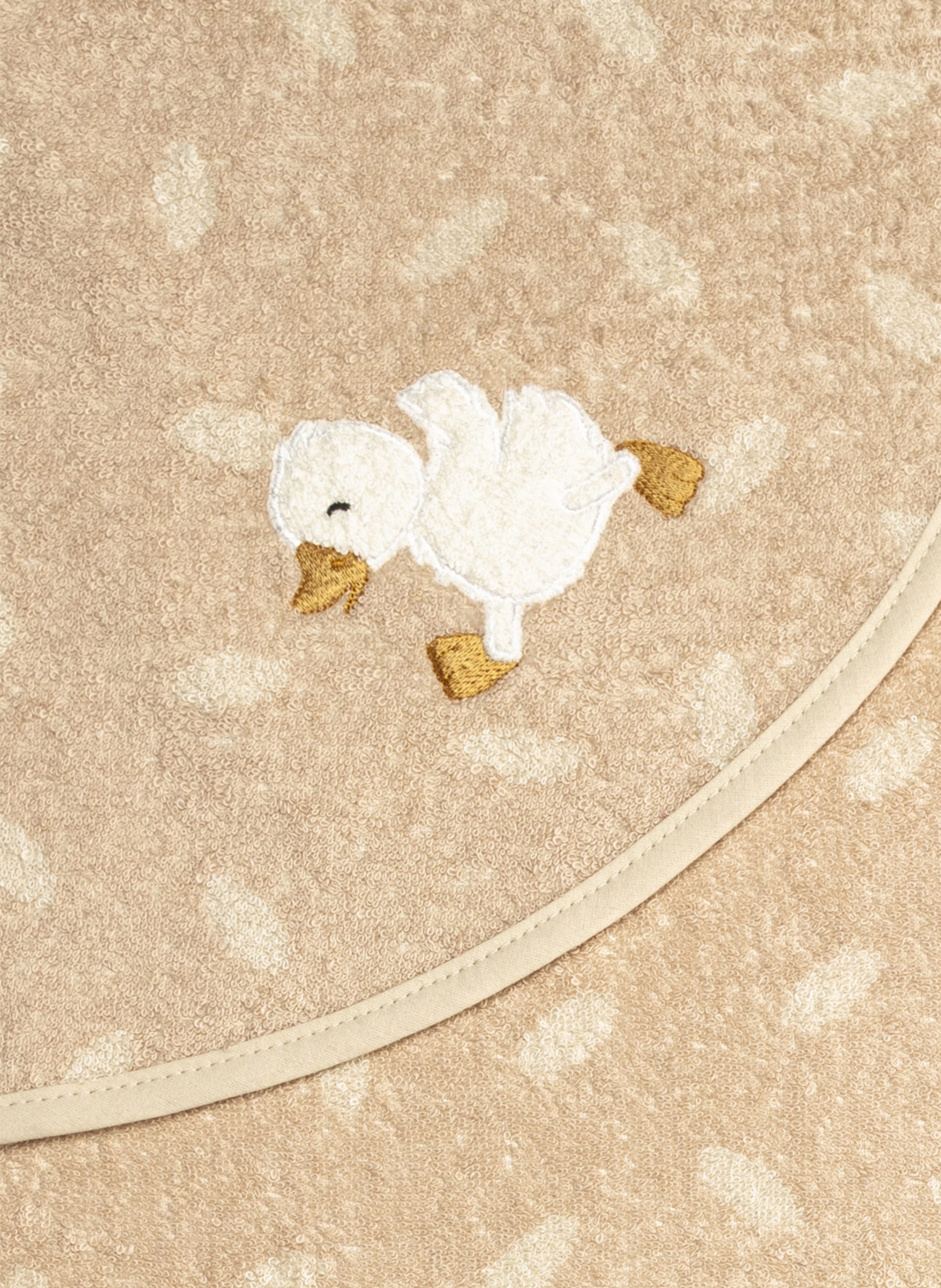 Thumbnail - Sterntaler Kapuzenbadetuch 80 X 80 Cm Edda weiss