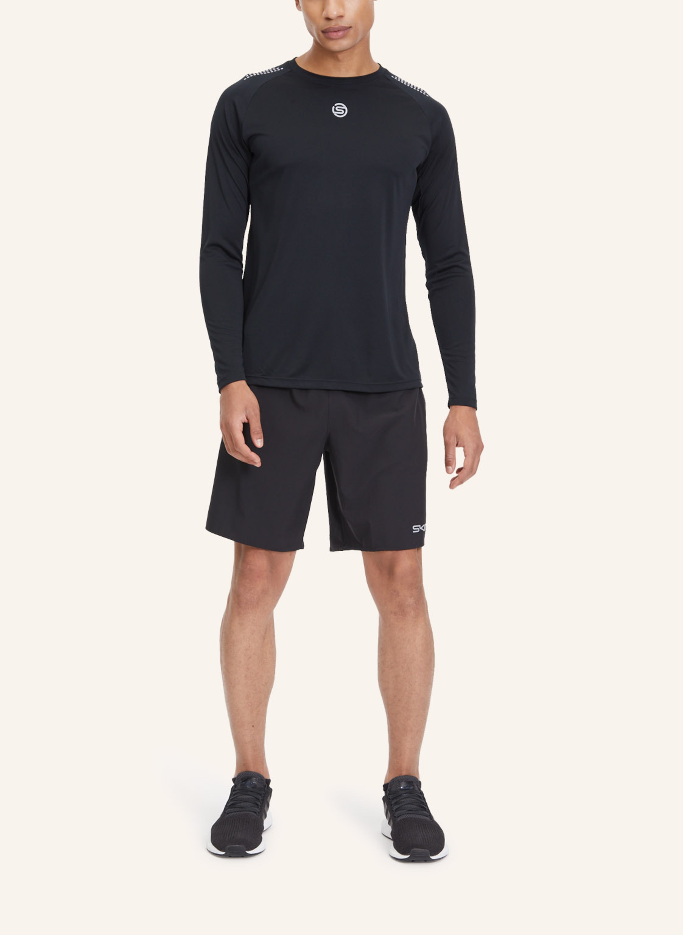 Thumbnail - Skins Fitnessshort s3 X-Fit Shorts schwarz