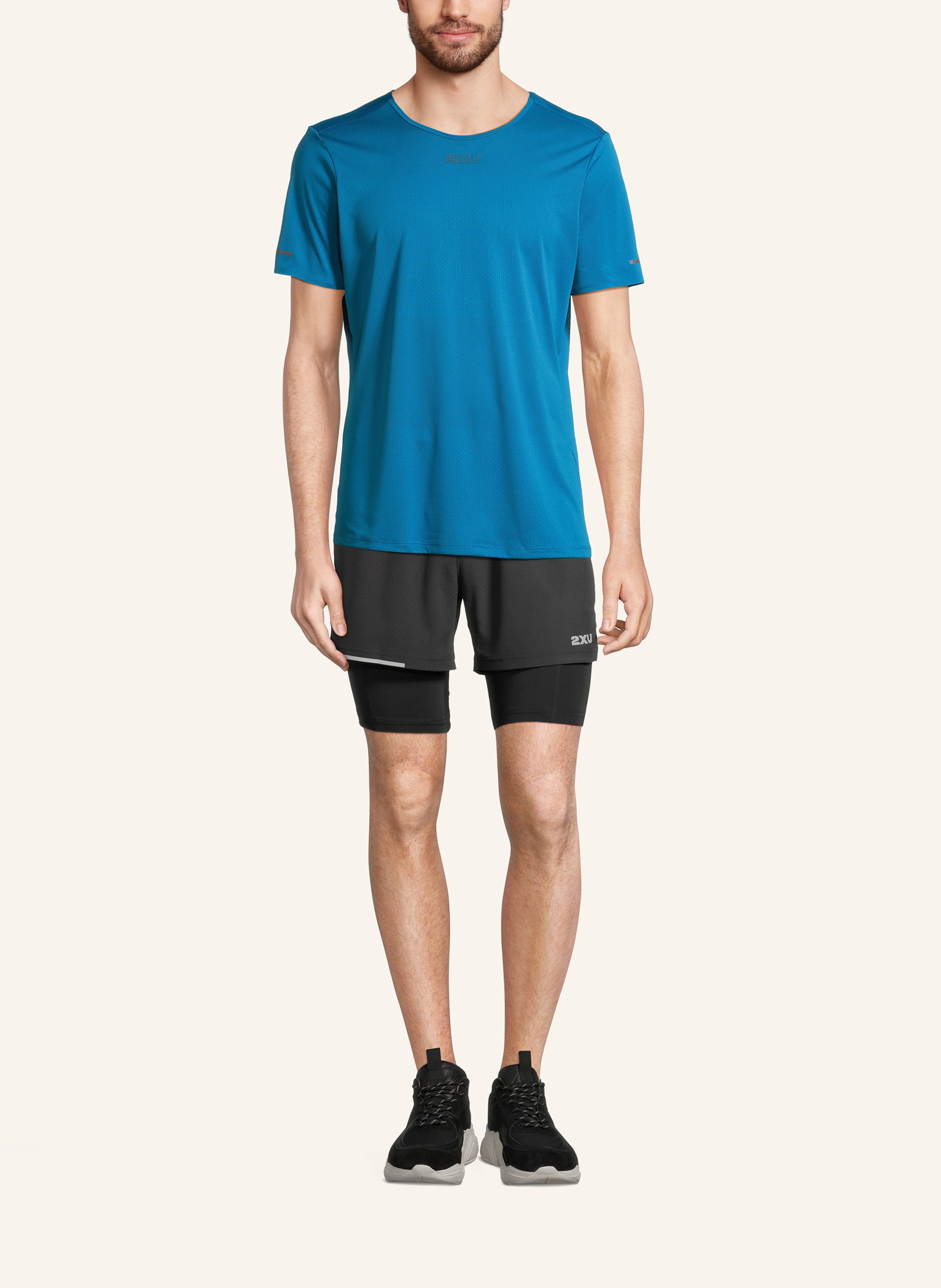 Thumbnail - 2xu Laufshirt Light Speed Tech Tee blau