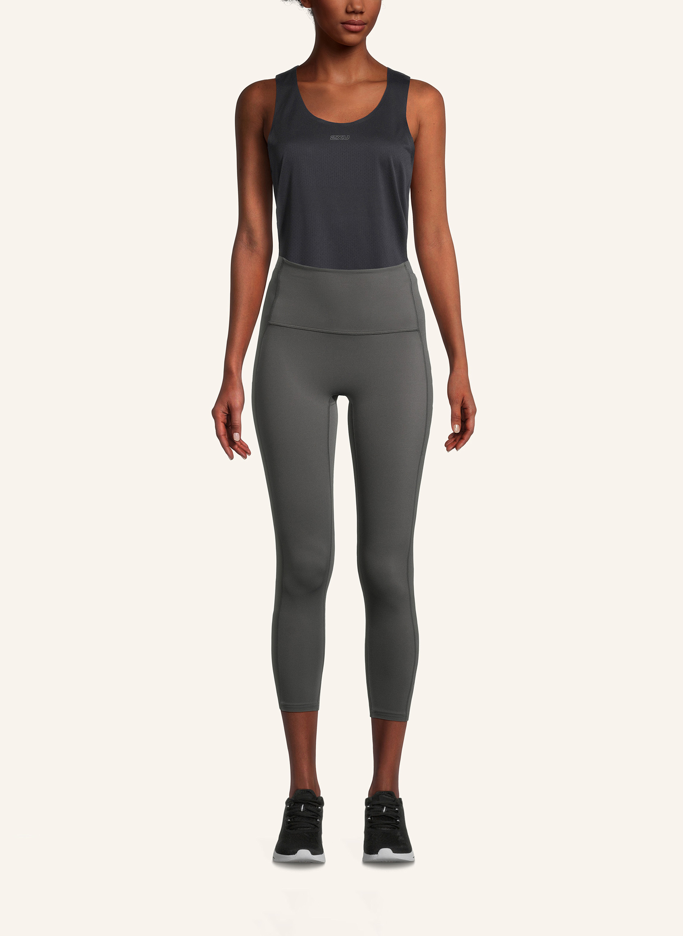 Thumbnail - 2xu 7/8 Tights Form Stash Hi-Rise Compression grau
