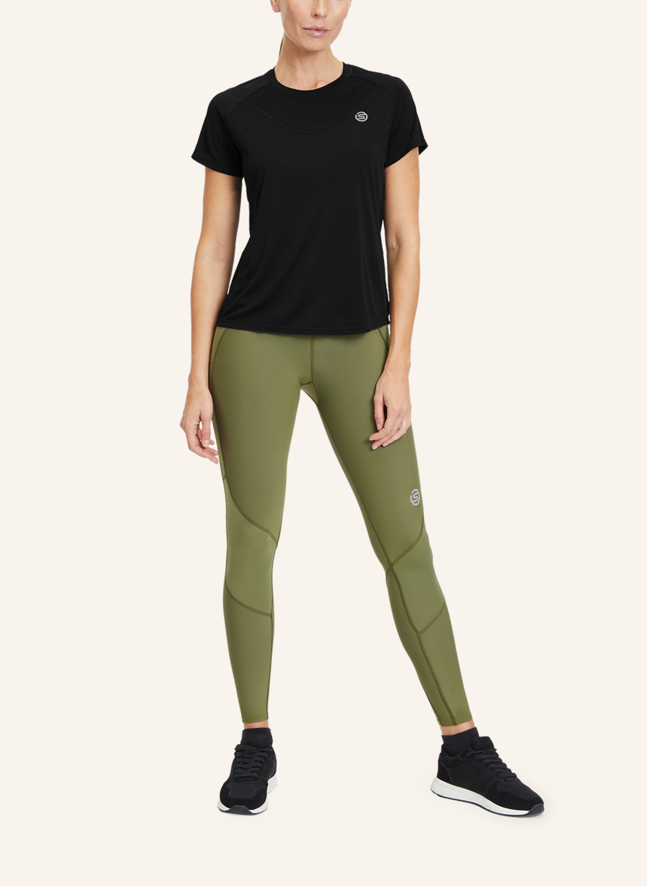 Thumbnail - Skins T-Shirt s3 Short Sleeve Top schwarz