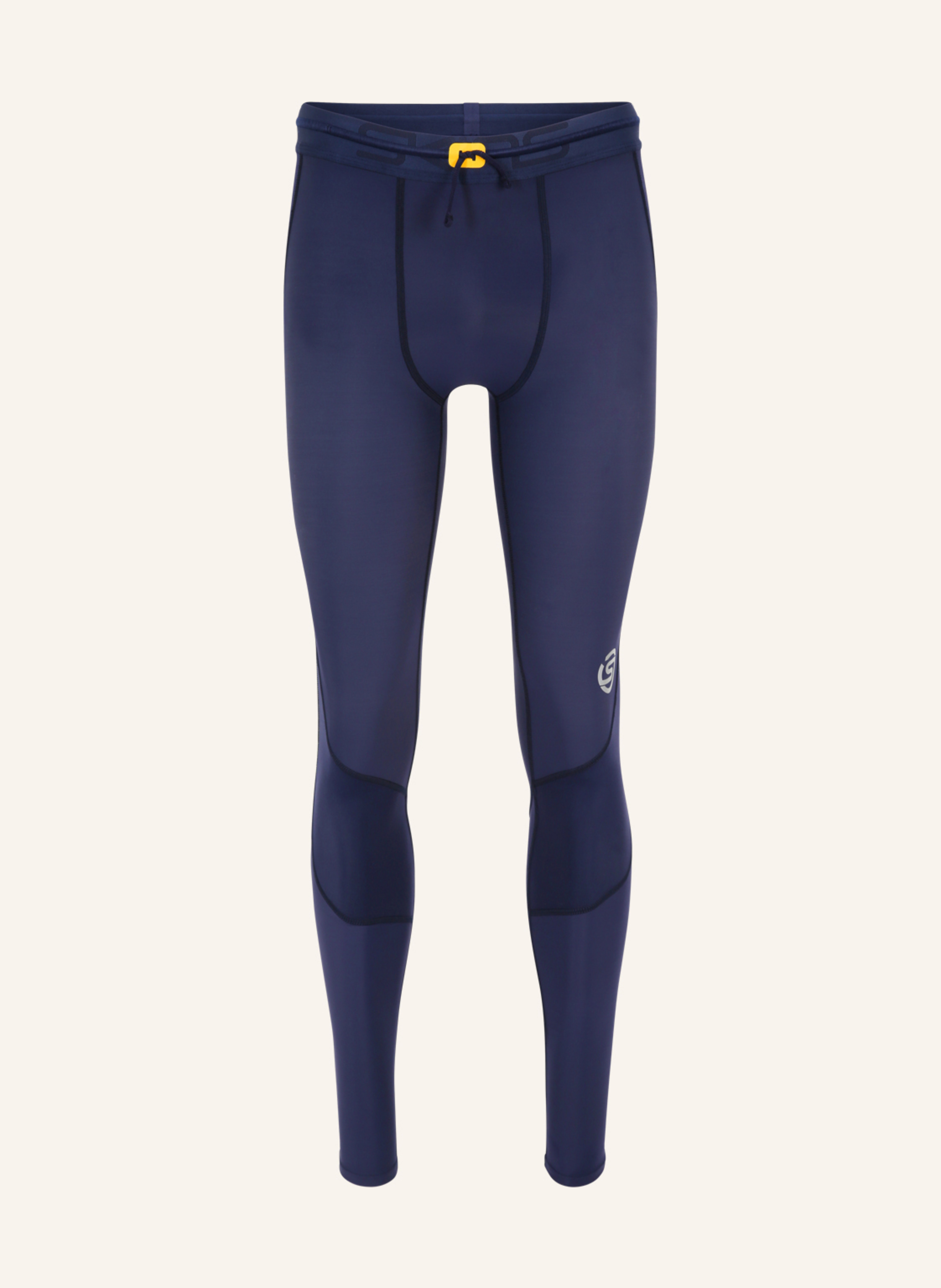 Skins Kompressionshose s3 Long Tights blau