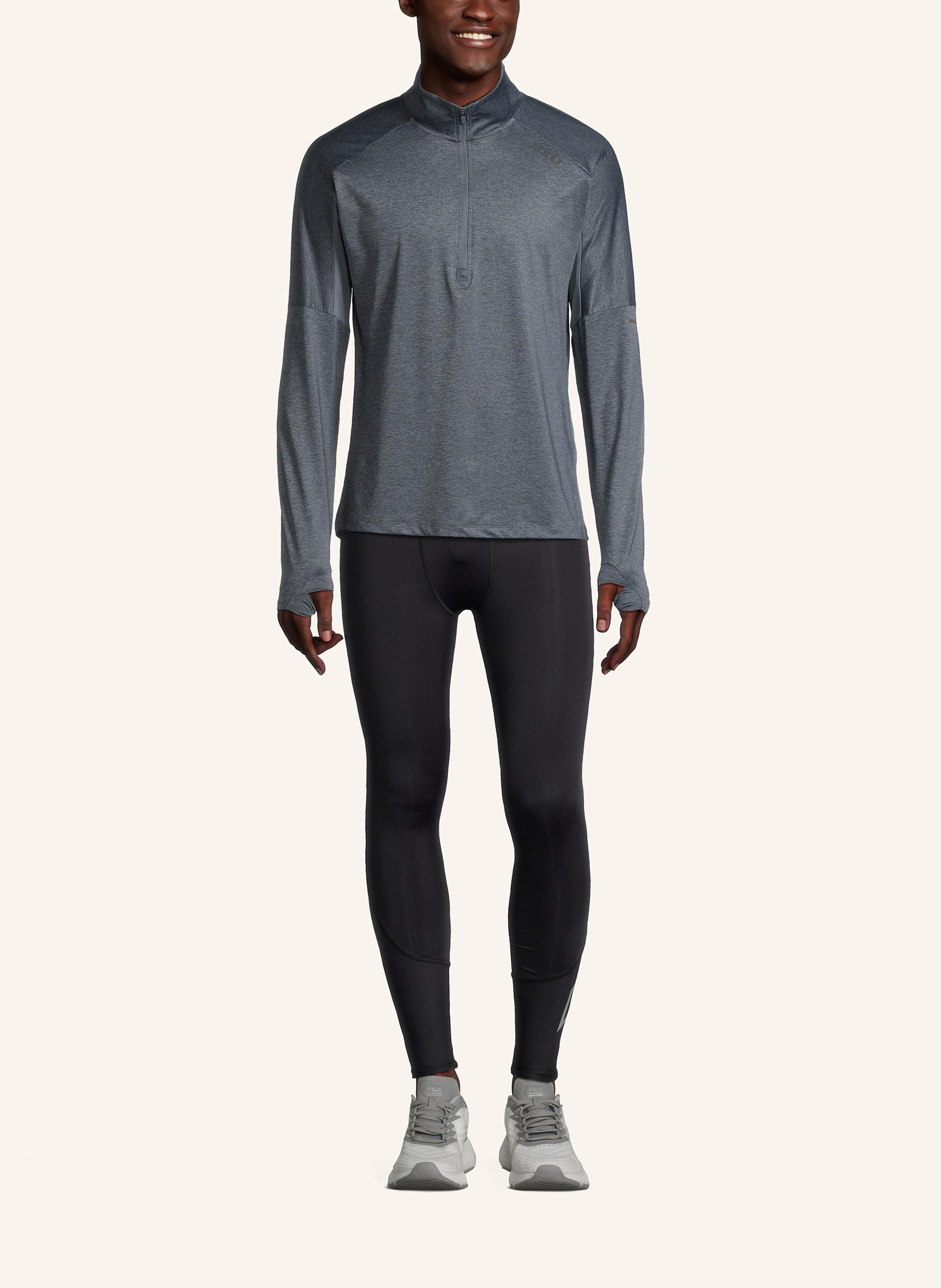 Thumbnail - 2xu Longsleeve Aero 1/2 Zip grau
