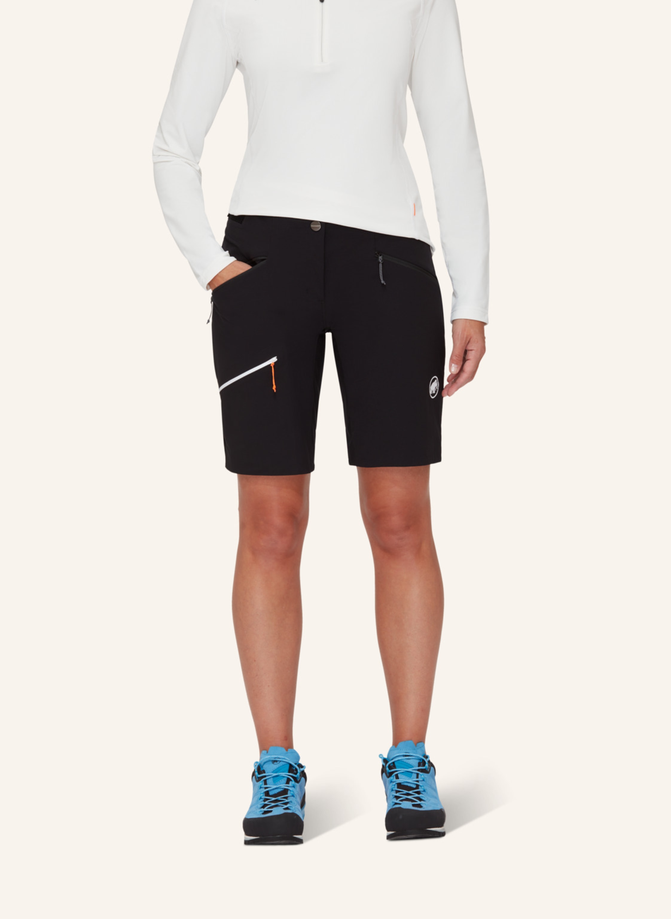 Thumbnail - Mammut Softshell-Shorts Taiss schwarz