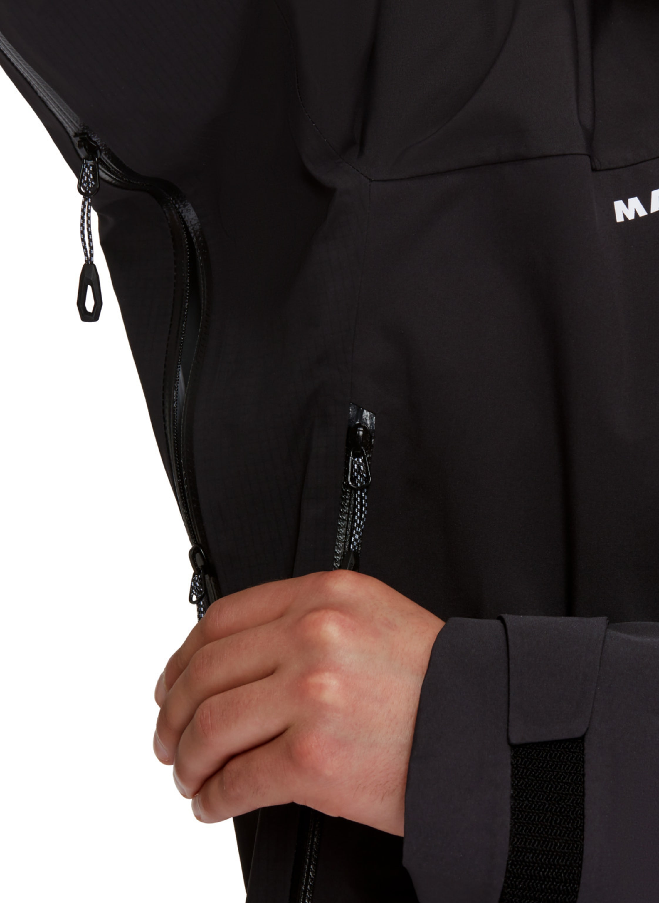 Thumbnail - Mammut Hardshelljacke Taiss Pro Mit Kapuze schwarz