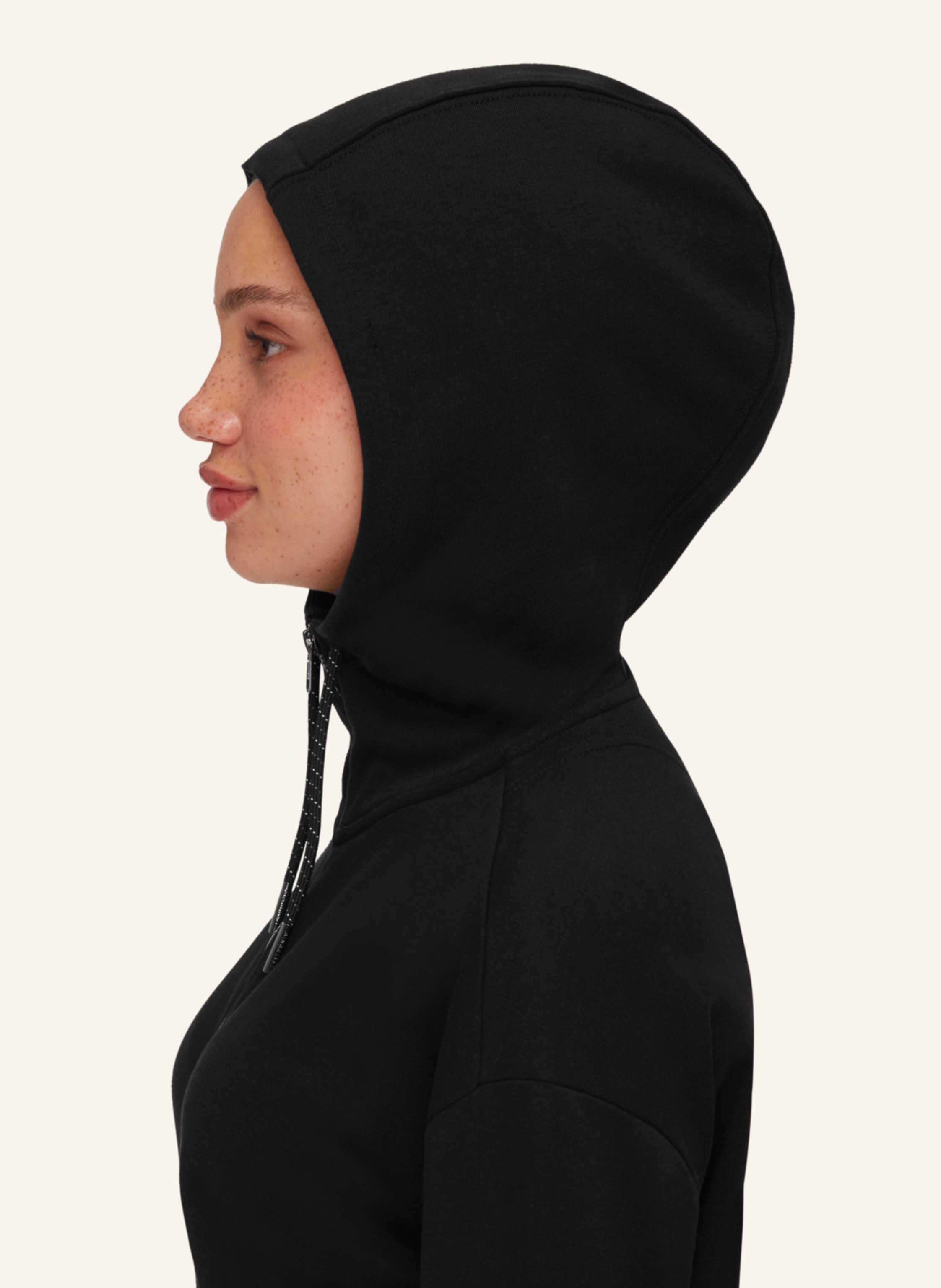 Thumbnail - Mammut Midlayer Jacke Mammut Mit Kapuze schwarz