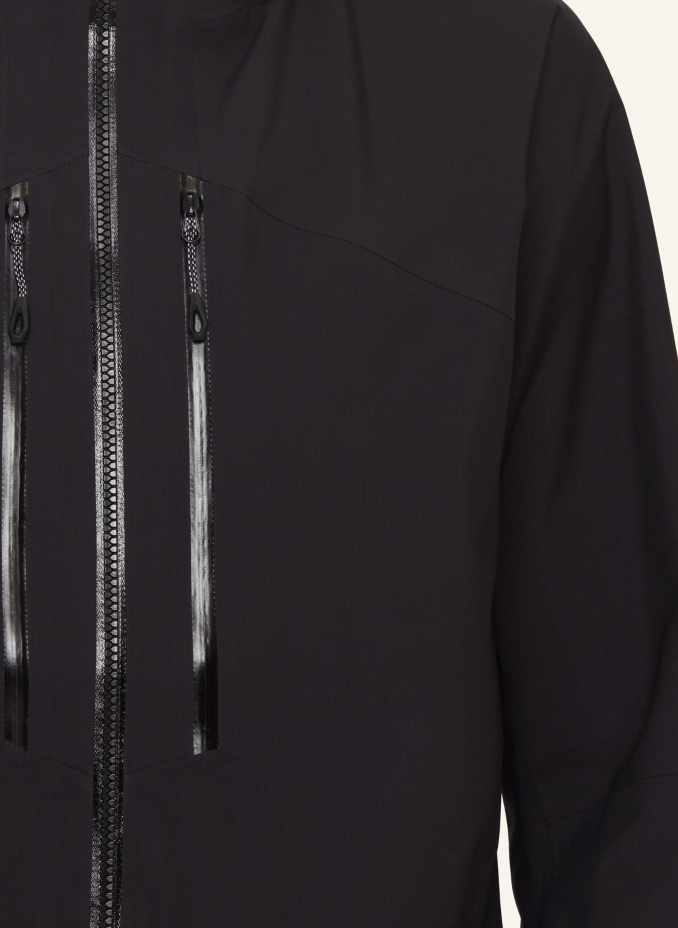 Thumbnail - Mammut Hardshelljacke Taiss Mit Kapuze schwarz