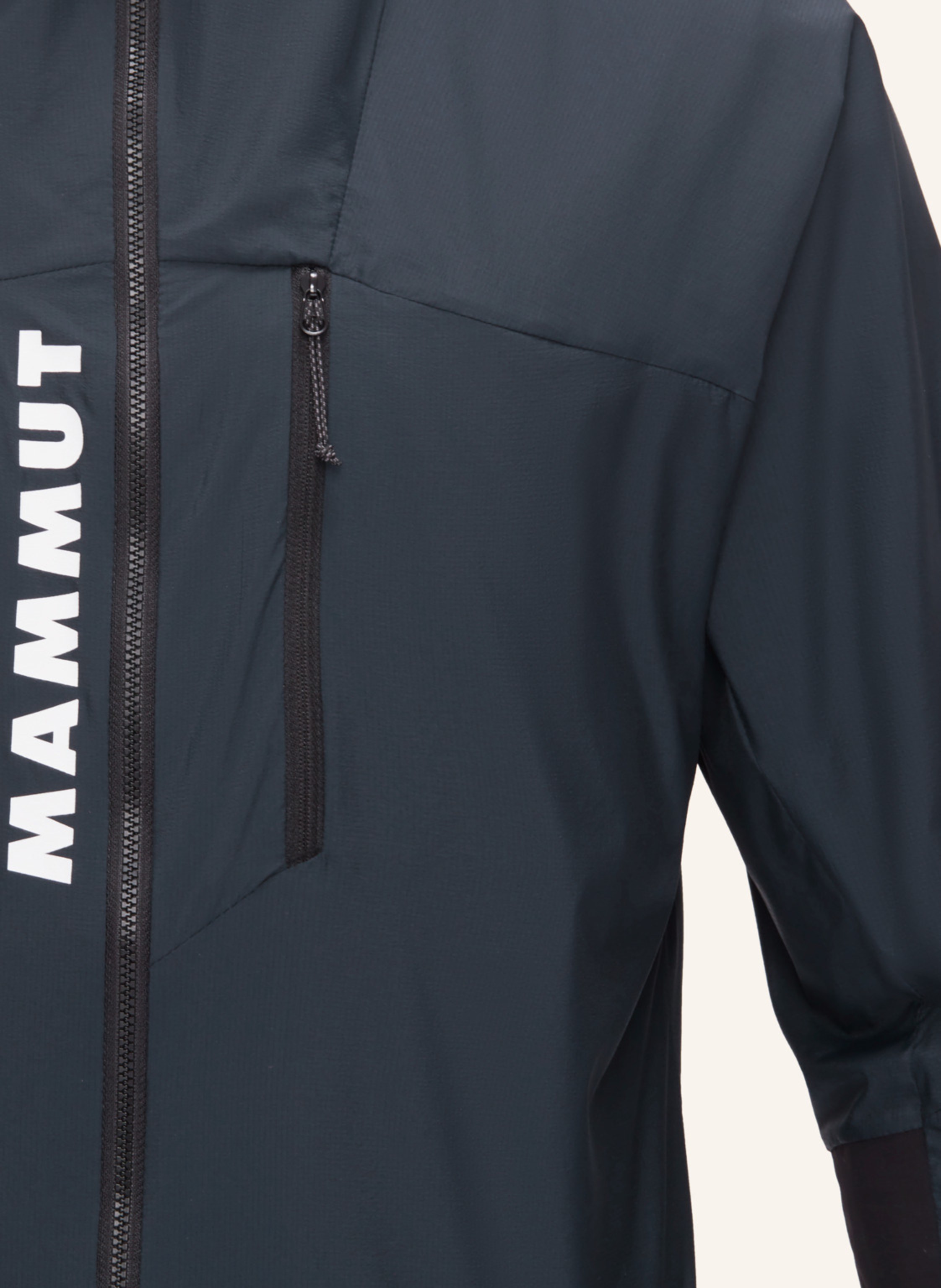 Thumbnail - Mammut Trailrunningjacke Aenergy Hooded schwarz