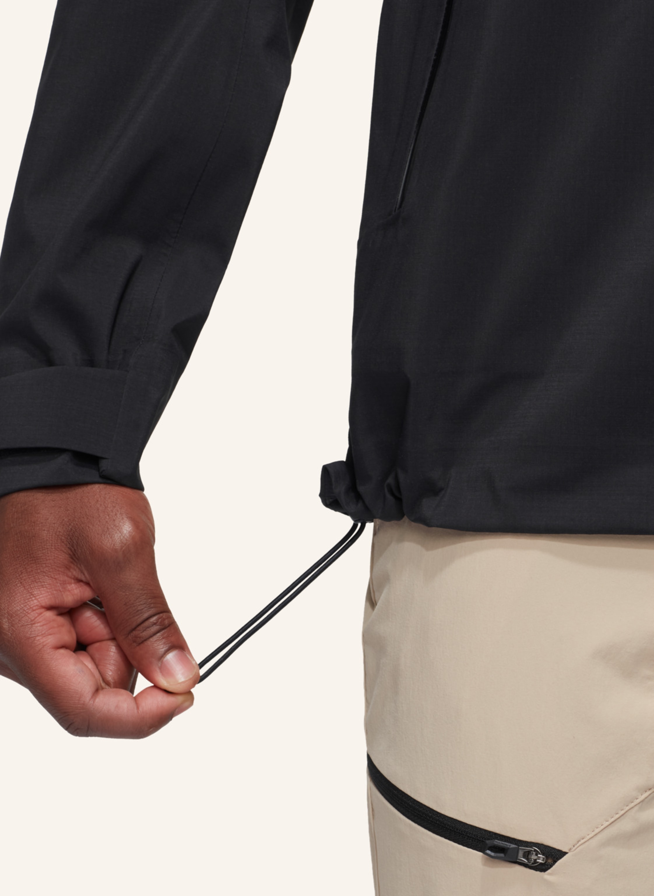 Thumbnail - Mammut Hardshell-Jacke Alto Guide Hooded schwarz