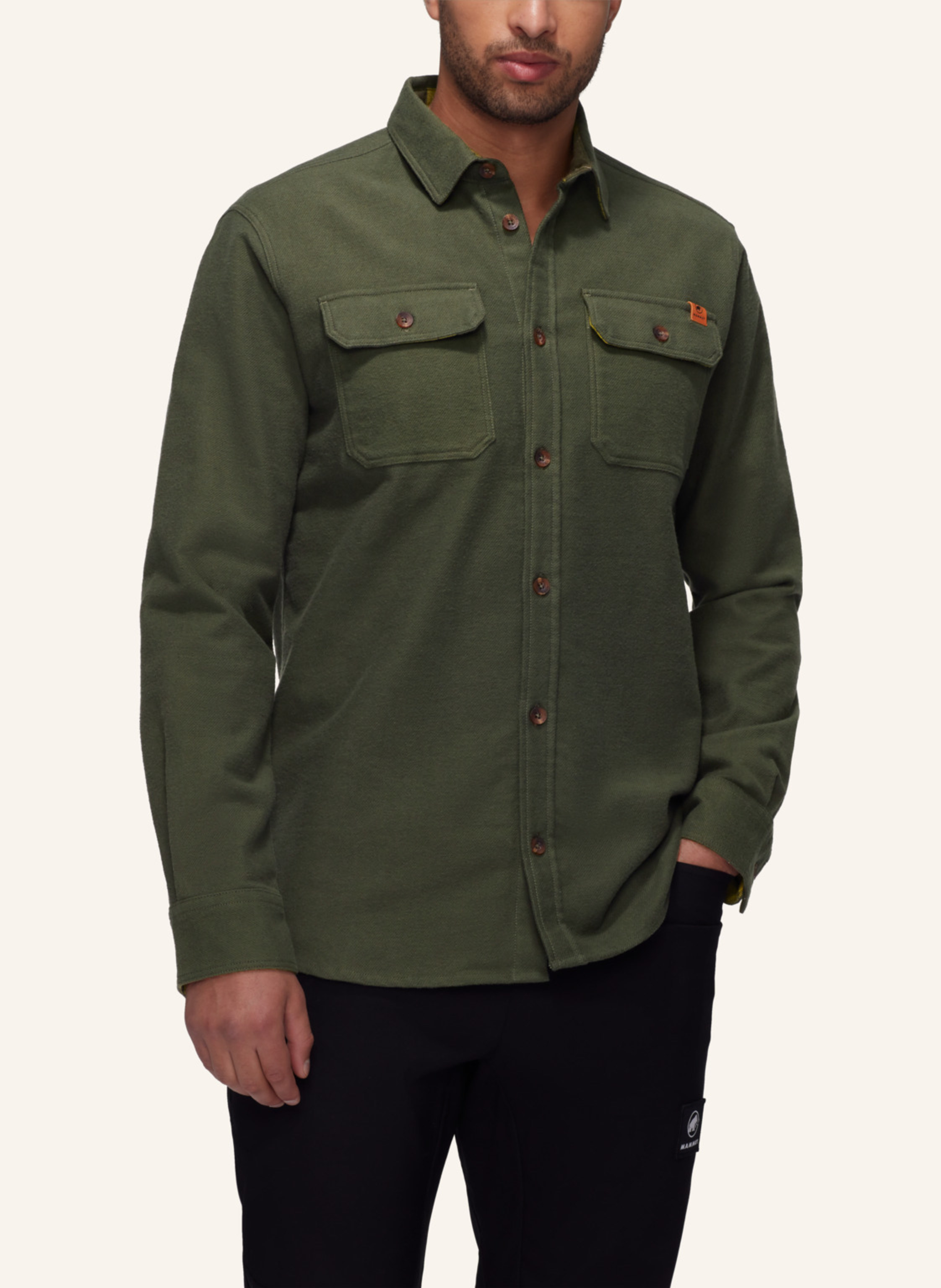 Thumbnail - Mammut Overshirt Tamaro gruen