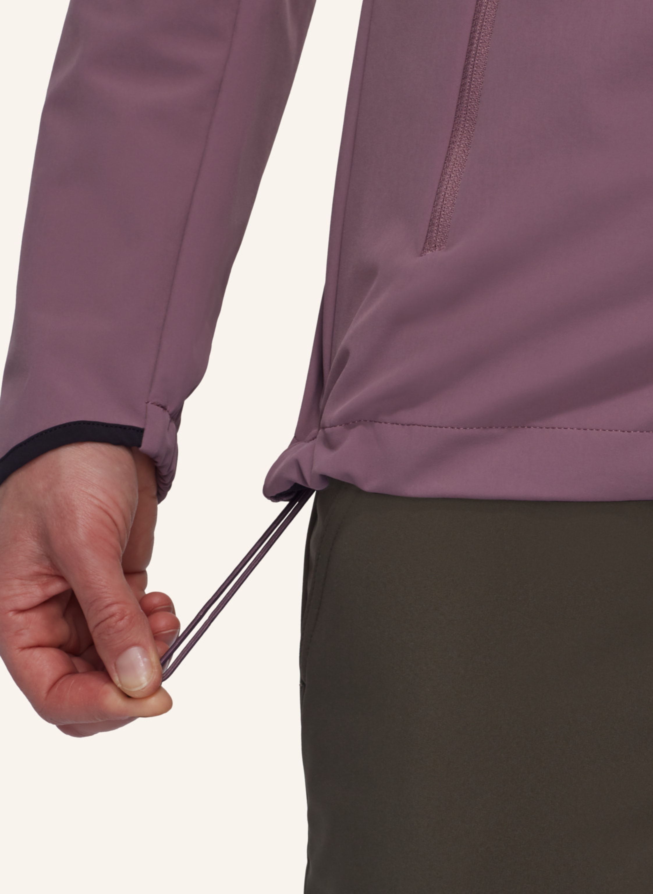 Thumbnail - Mammut Softshell-Jacke Ultimate Comfort lila