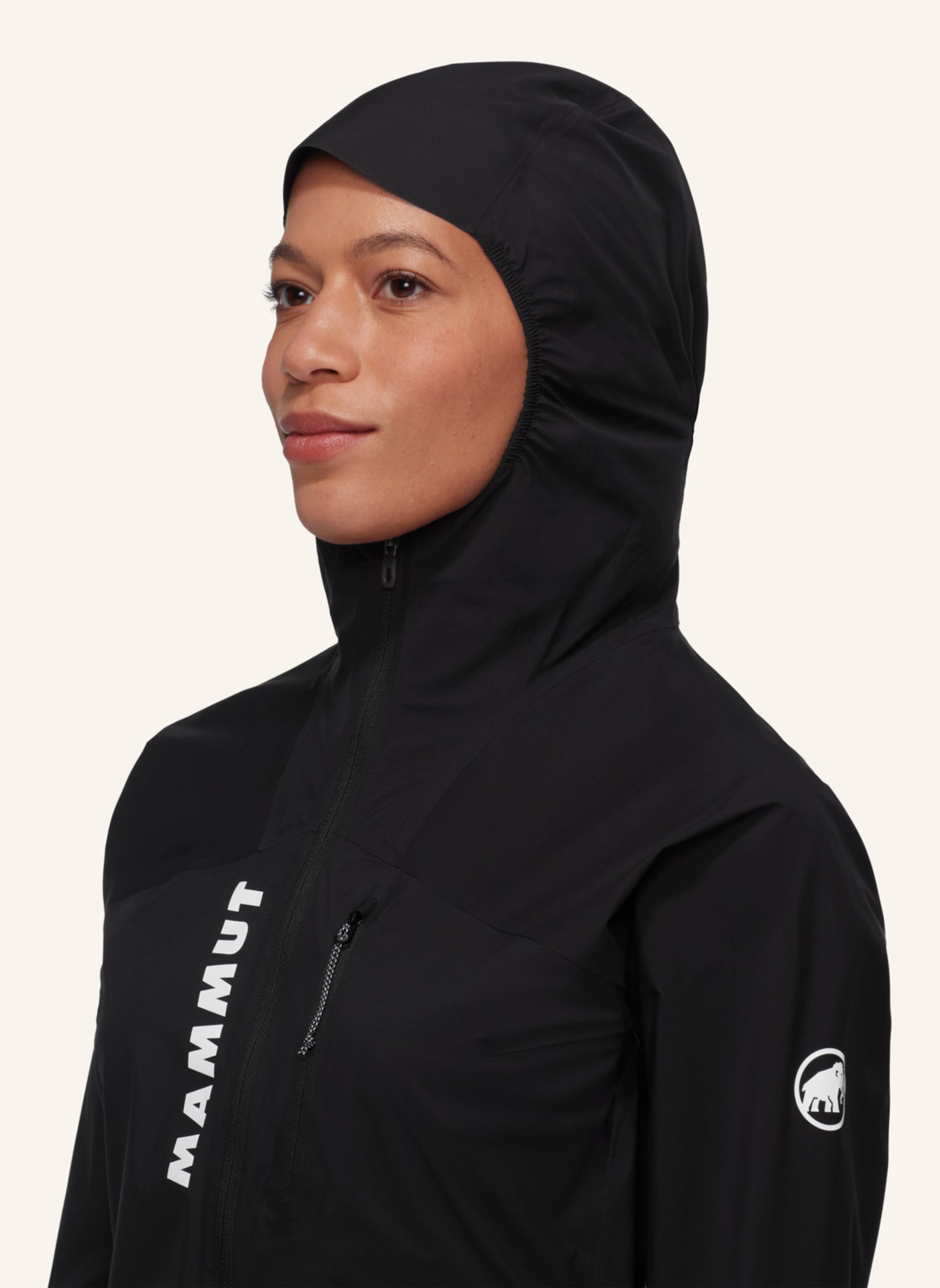 Thumbnail - Mammut Trailrunningjacke Aenergy Tr Mit Kapuze schwarz