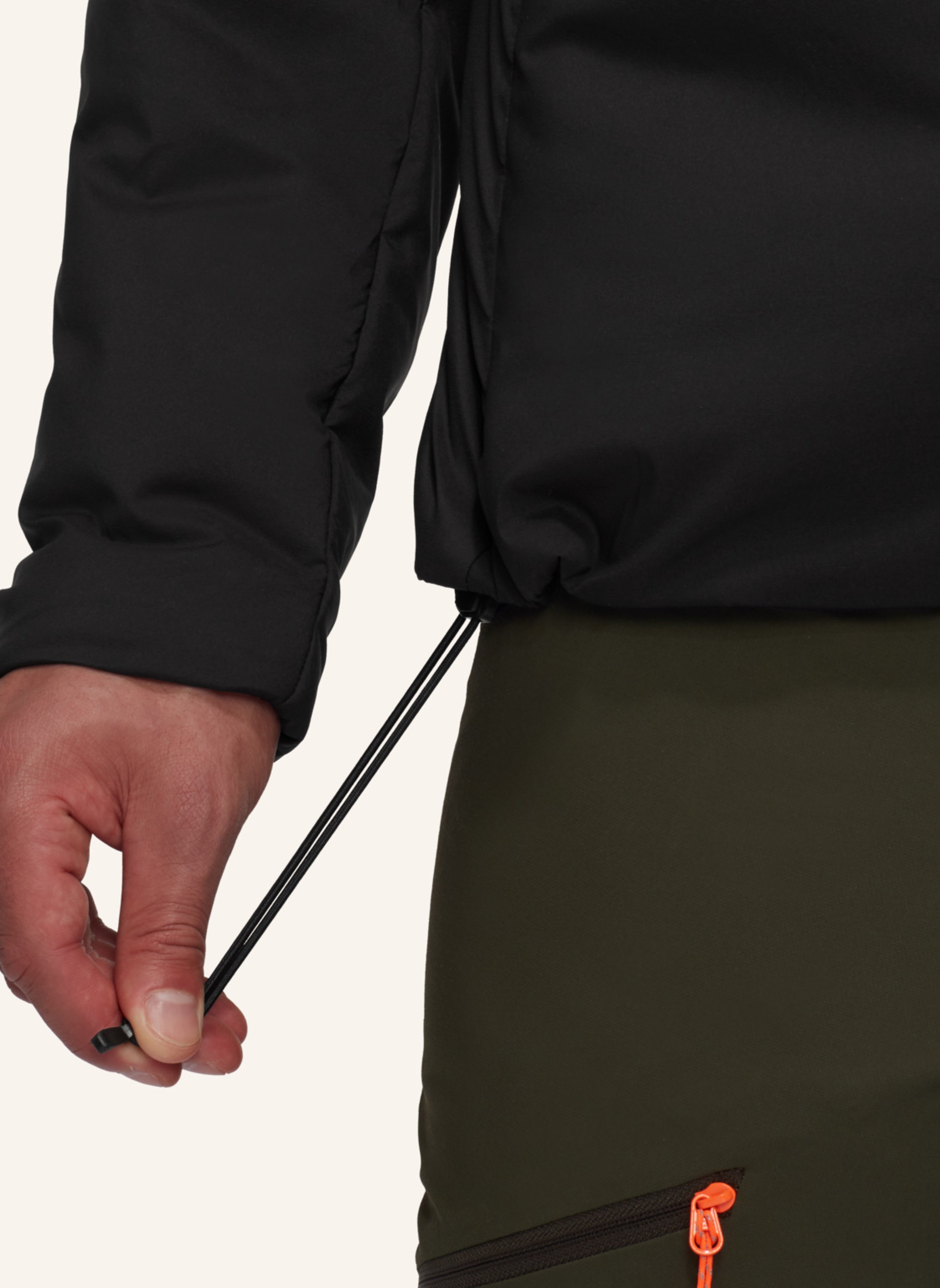 Thumbnail - Mammut Isolationsjacke Rime Flex Mit Kapuze schwarz