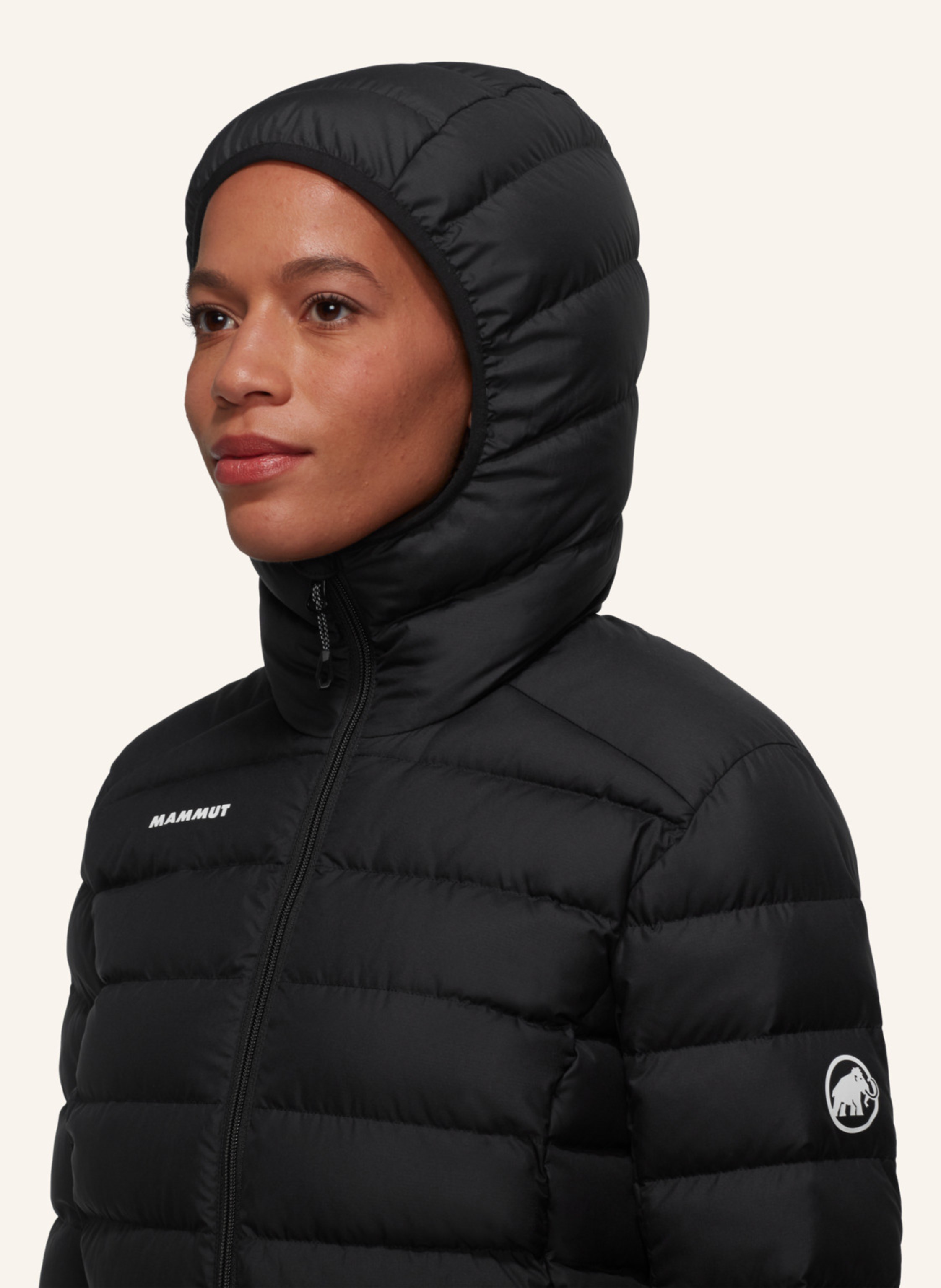 Thumbnail - Mammut Daunenjacke Waymarker In Mit Kapuze schwarz