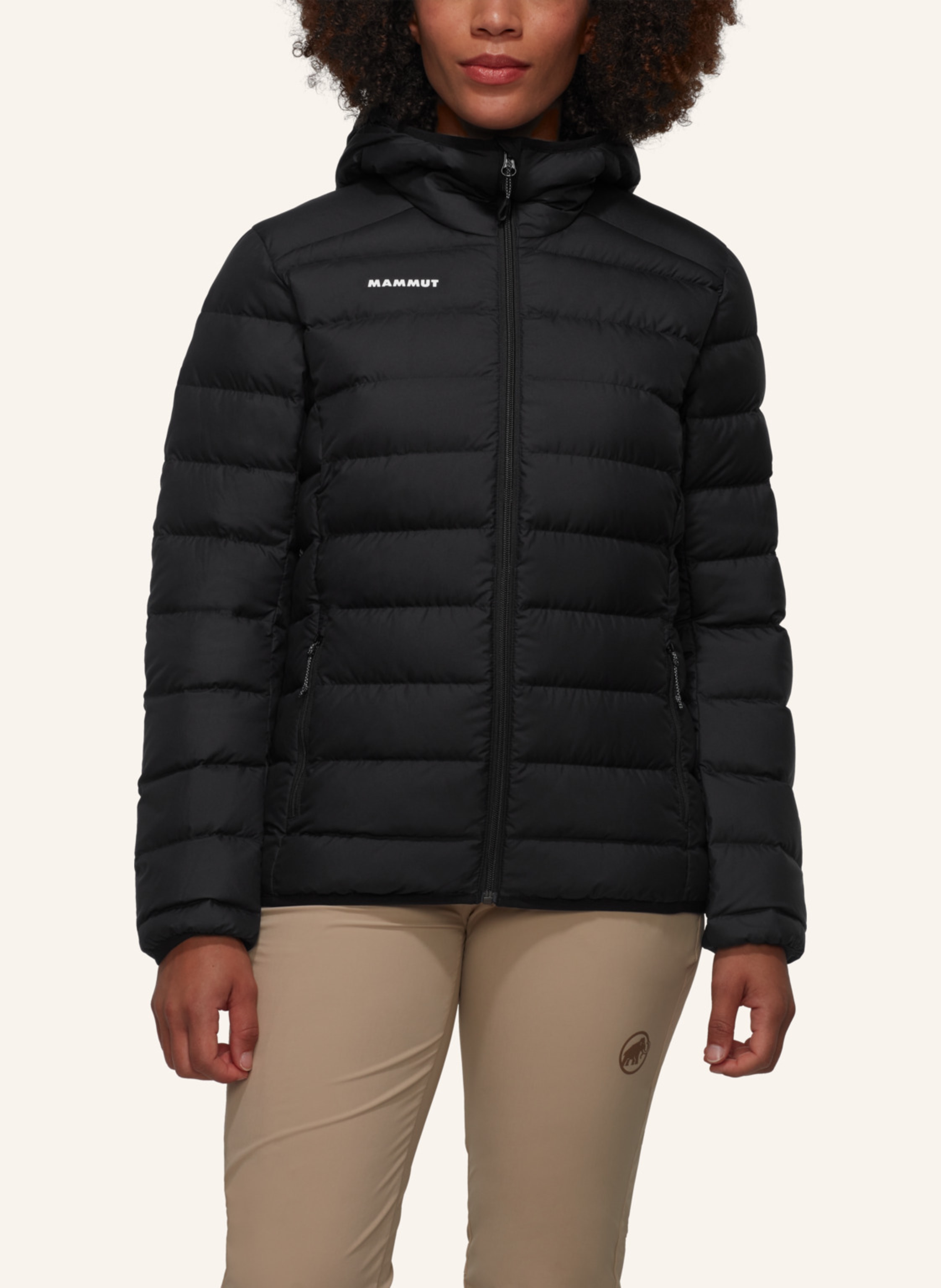 Thumbnail - Mammut Daunenjacke Waymarker In Mit Kapuze schwarz