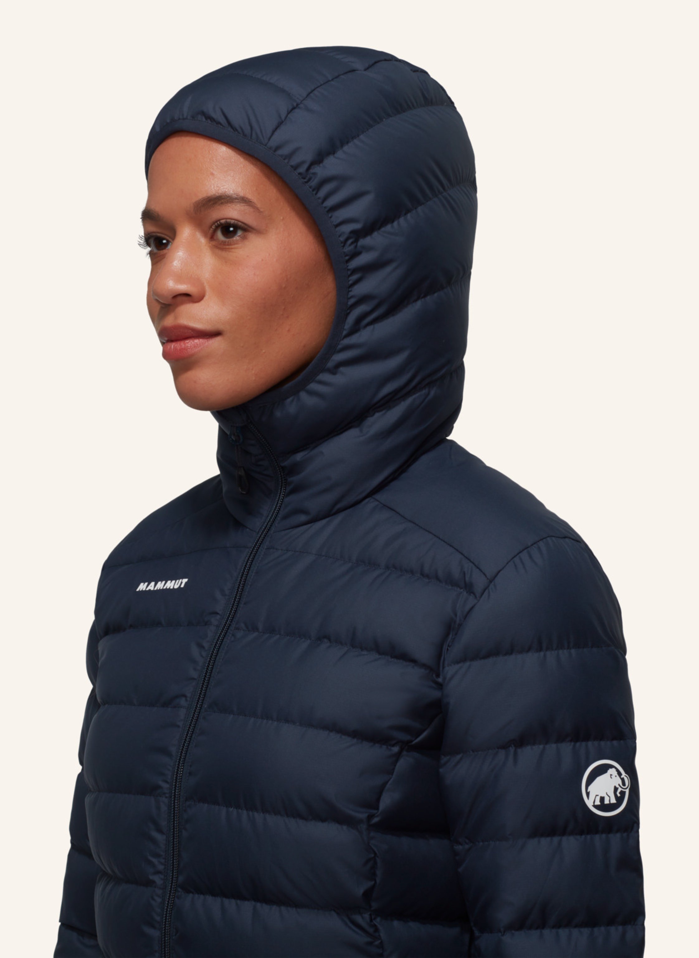 Thumbnail - Mammut Daunenjacke Waymarker In Mit Kapuze blau