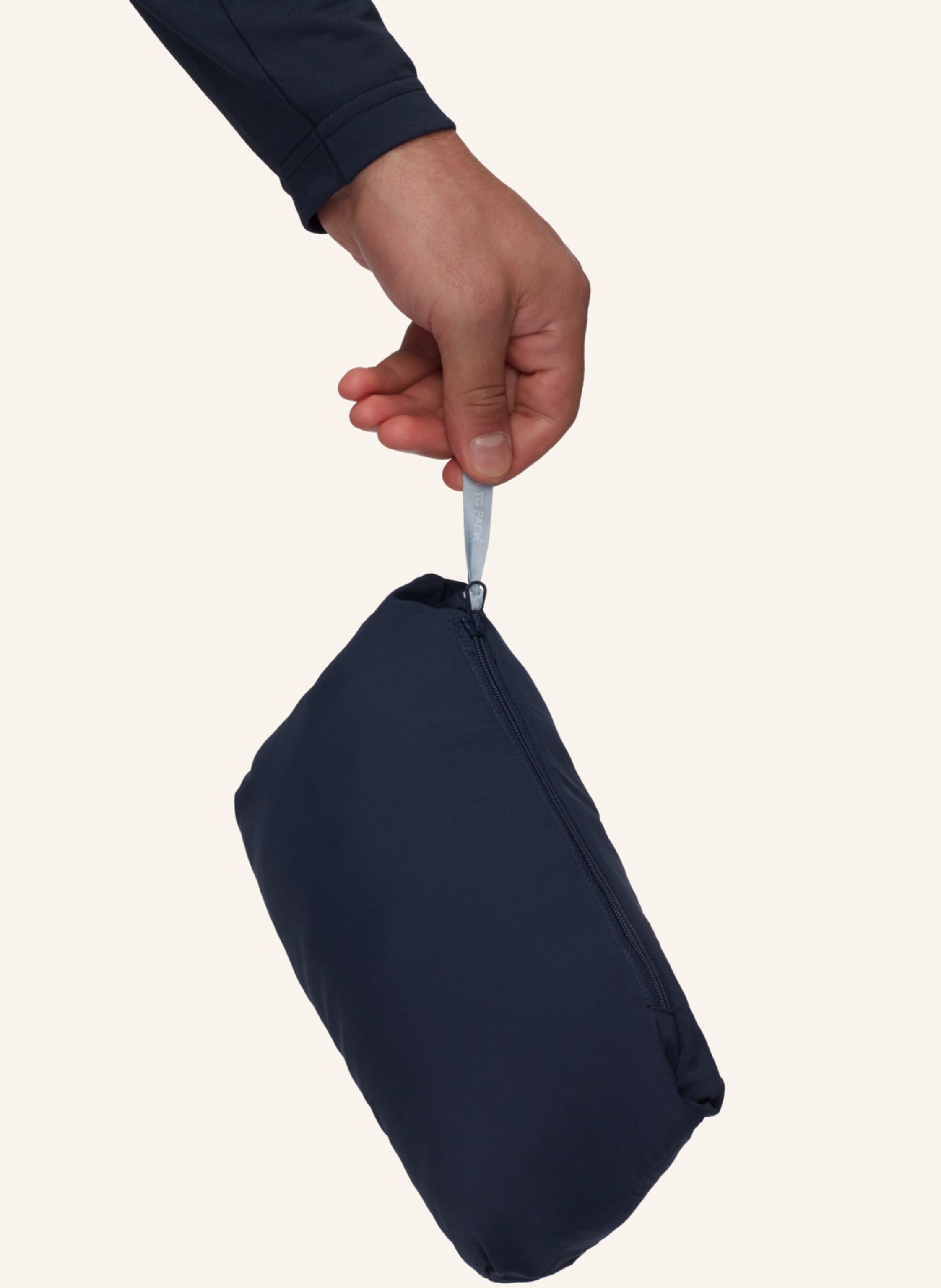 Thumbnail - Mammut Isolationsjacke Rime Light Flex Mit Kapuze blau