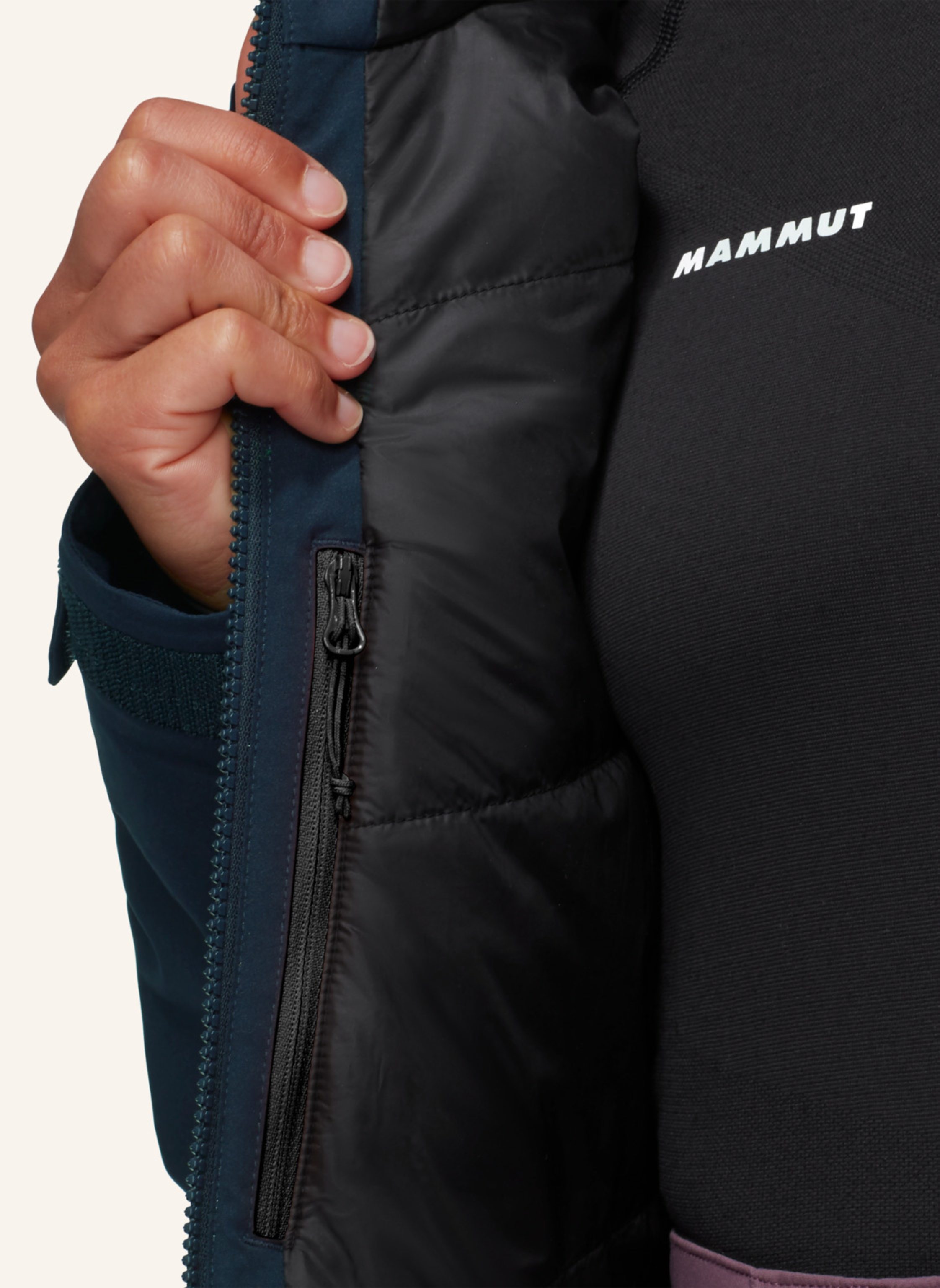 Thumbnail - Mammut Skijacke Stoney blau