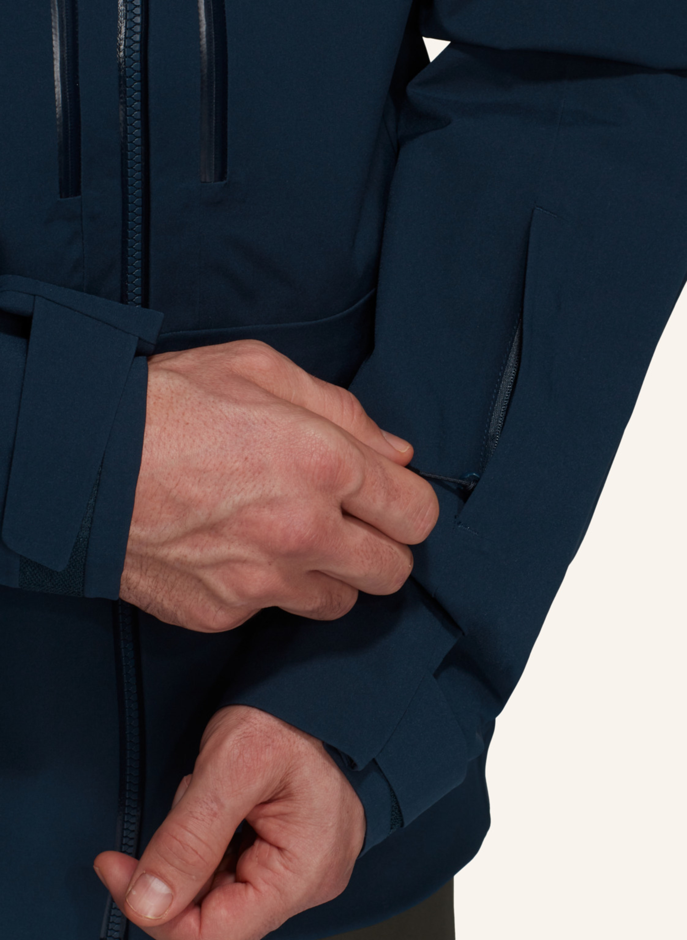 Thumbnail - Mammut Hardshelljacke Stoney Mit Kapuze blau