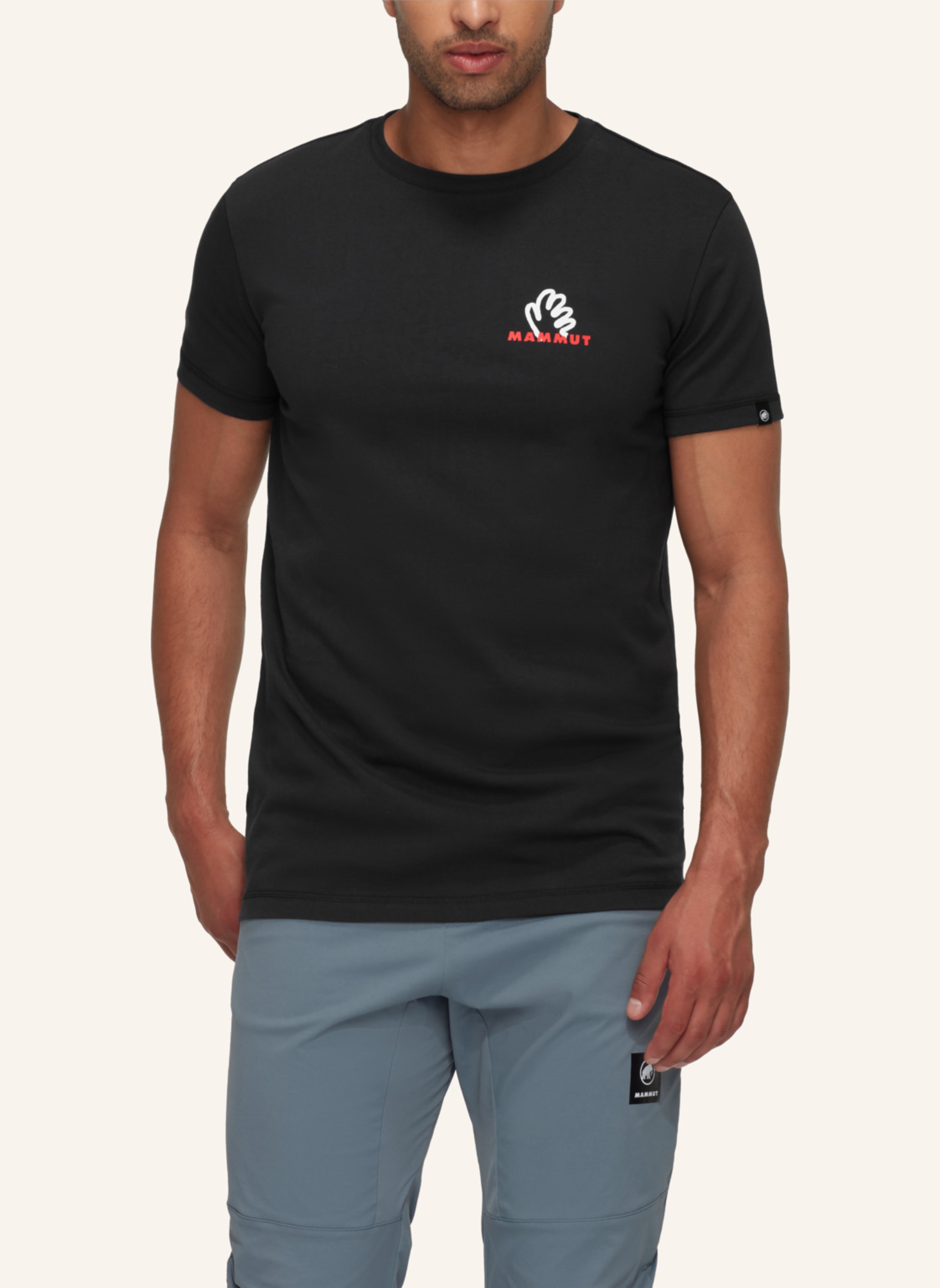 Thumbnail - Mammut Mammut Massone T-Shirt Men Hold schwarz