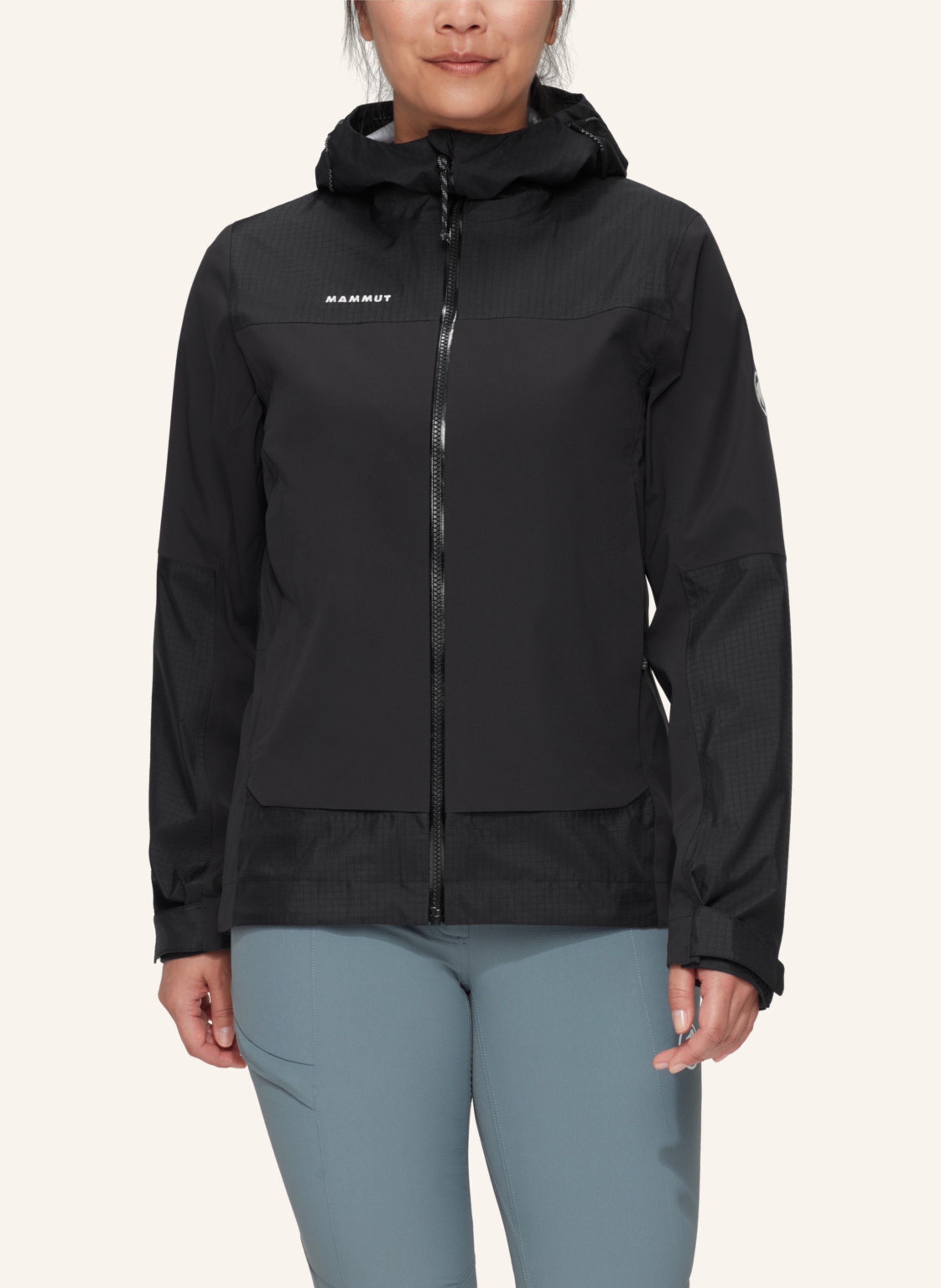 Thumbnail - Mammut Hardshelljacke Ducan Guide Hs Mit Kapuze schwarz