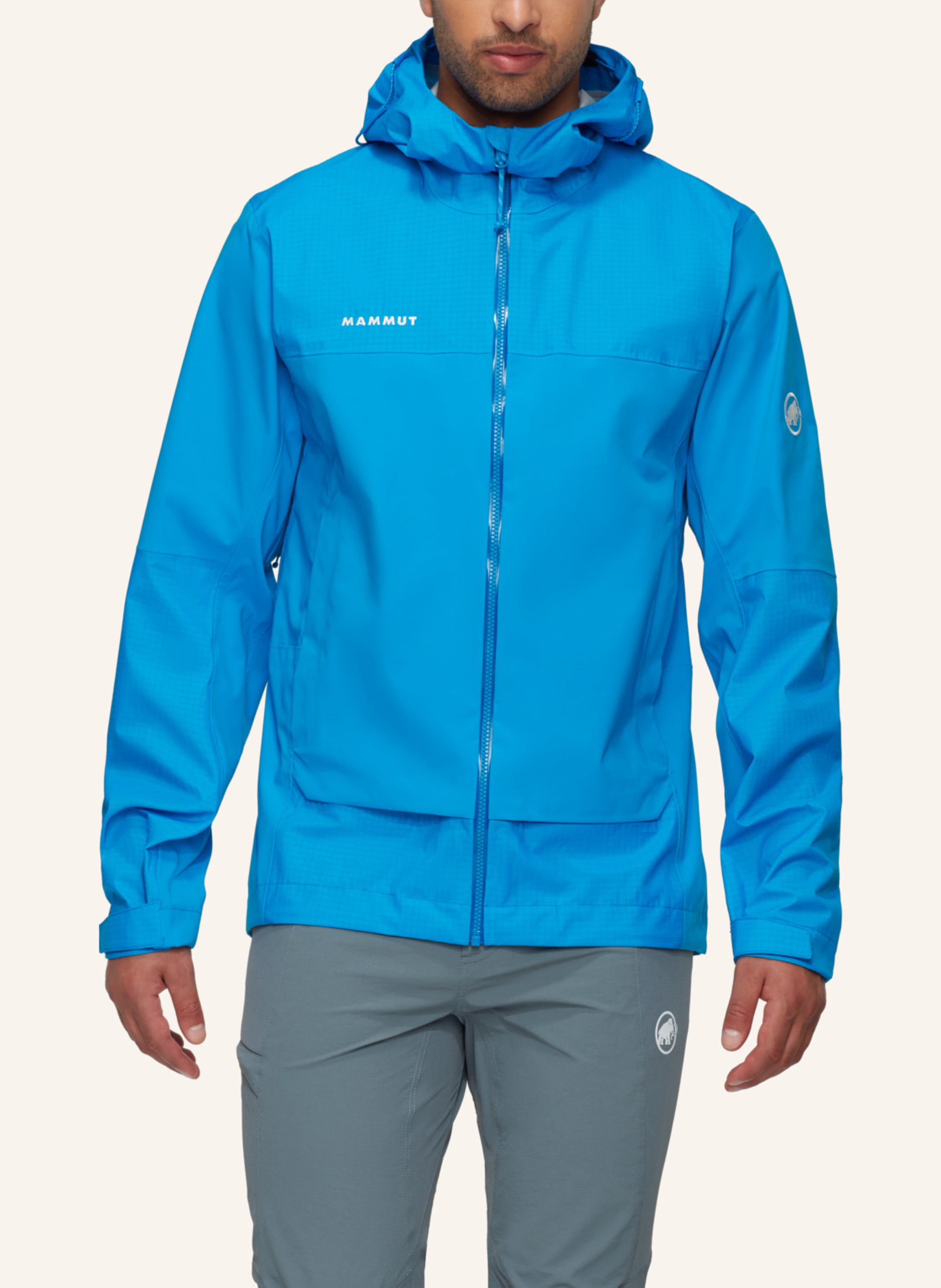 Thumbnail - Mammut Hardshell-Jacke Ducan Guide Hs Hooded blau