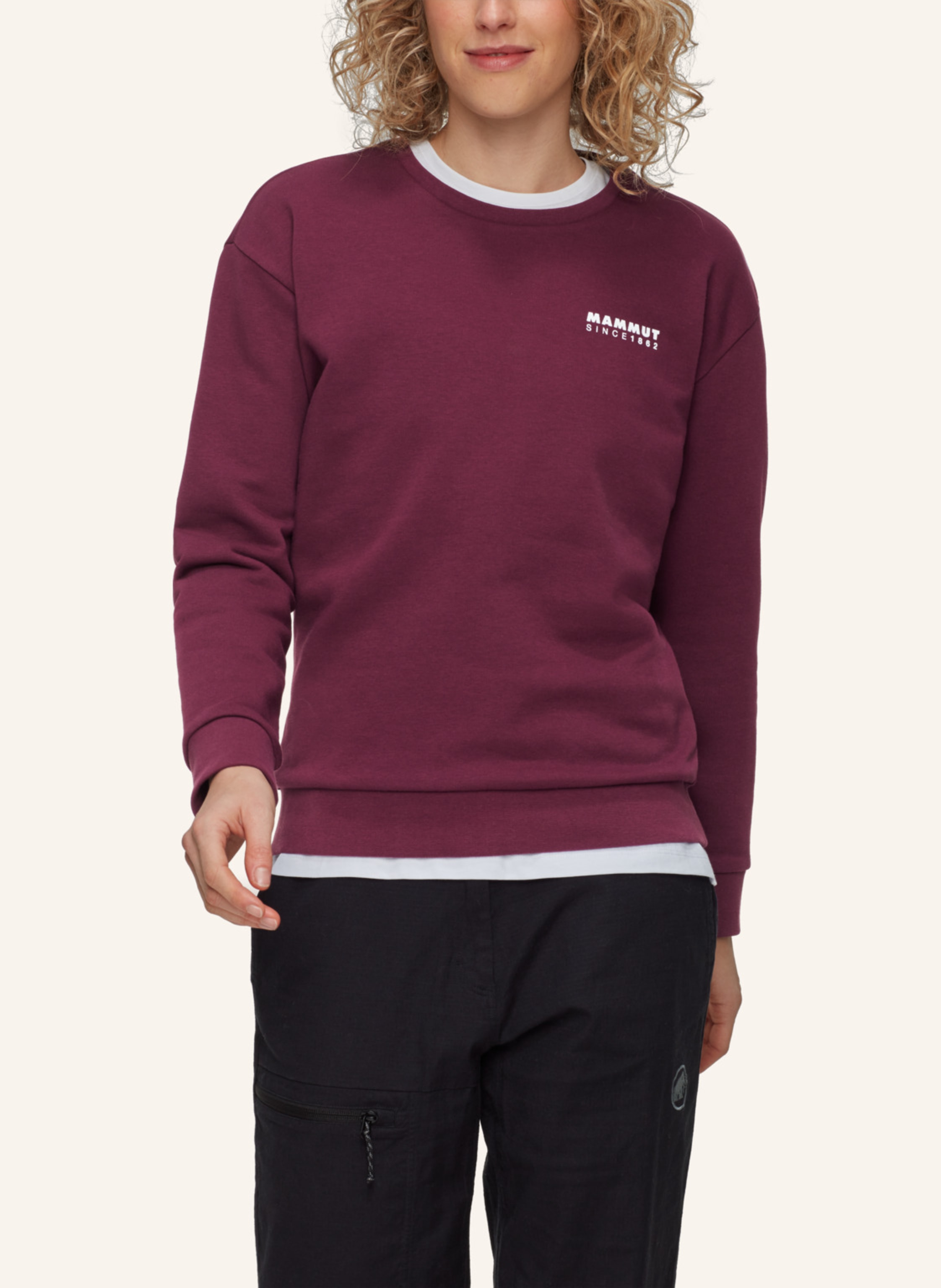 Thumbnail - Mammut Crew Neck Core 1862 rot