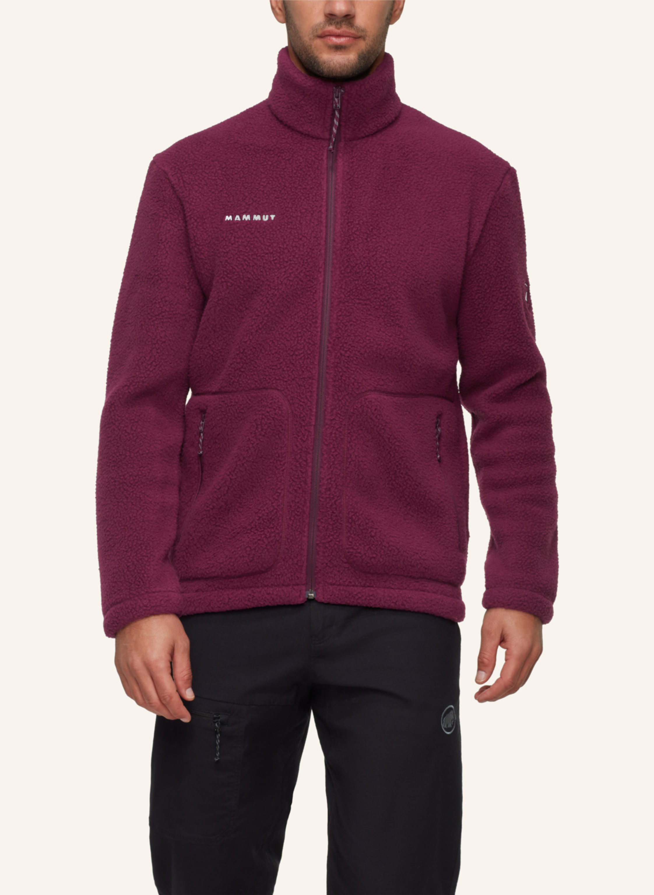 Thumbnail - Mammut Fleecejacke Falera rot