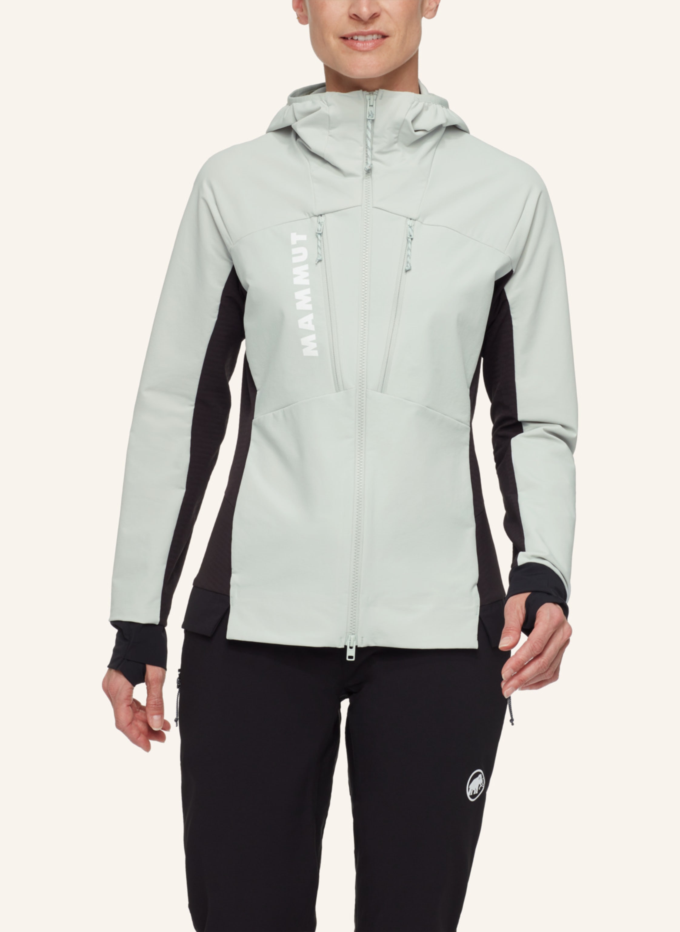 Thumbnail - Mammut Softshelljacke Aenergy Hybrid Mit Kapuze gelb