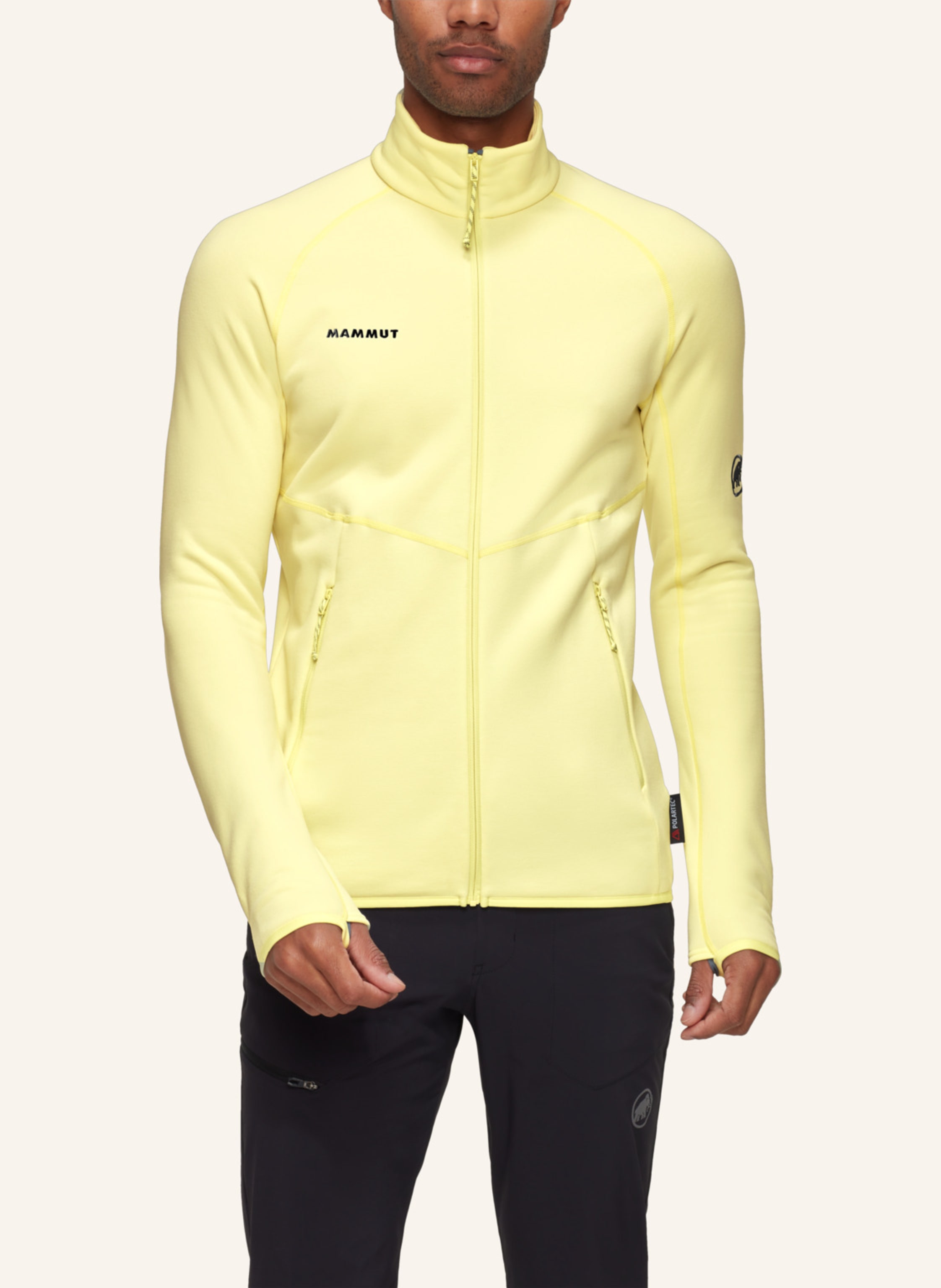 Thumbnail - Mammut Midlayer-Jacke Aconcagua gelb