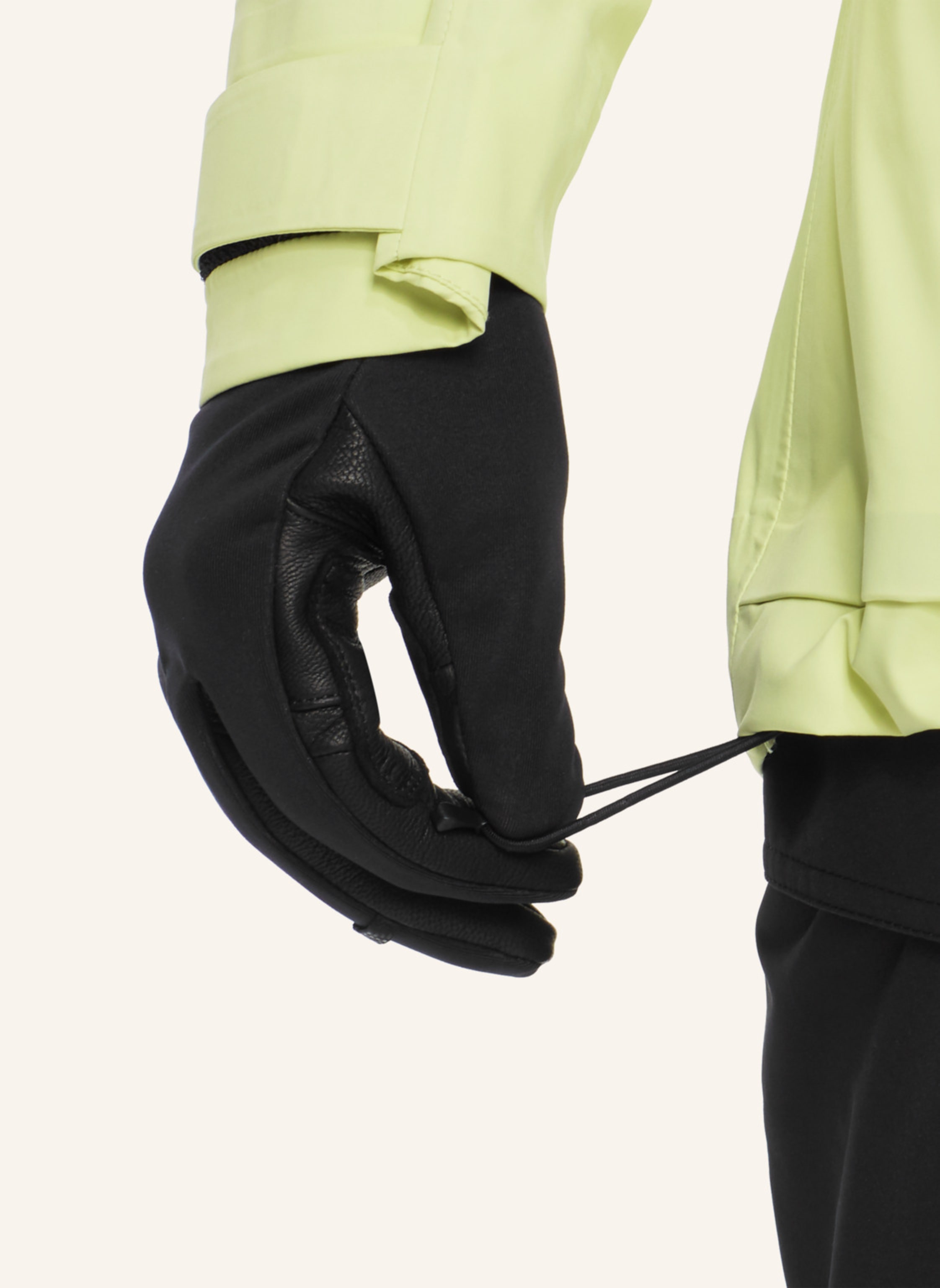 Thumbnail - Mammut Hardshell-Skijacke Haldigrat gelb