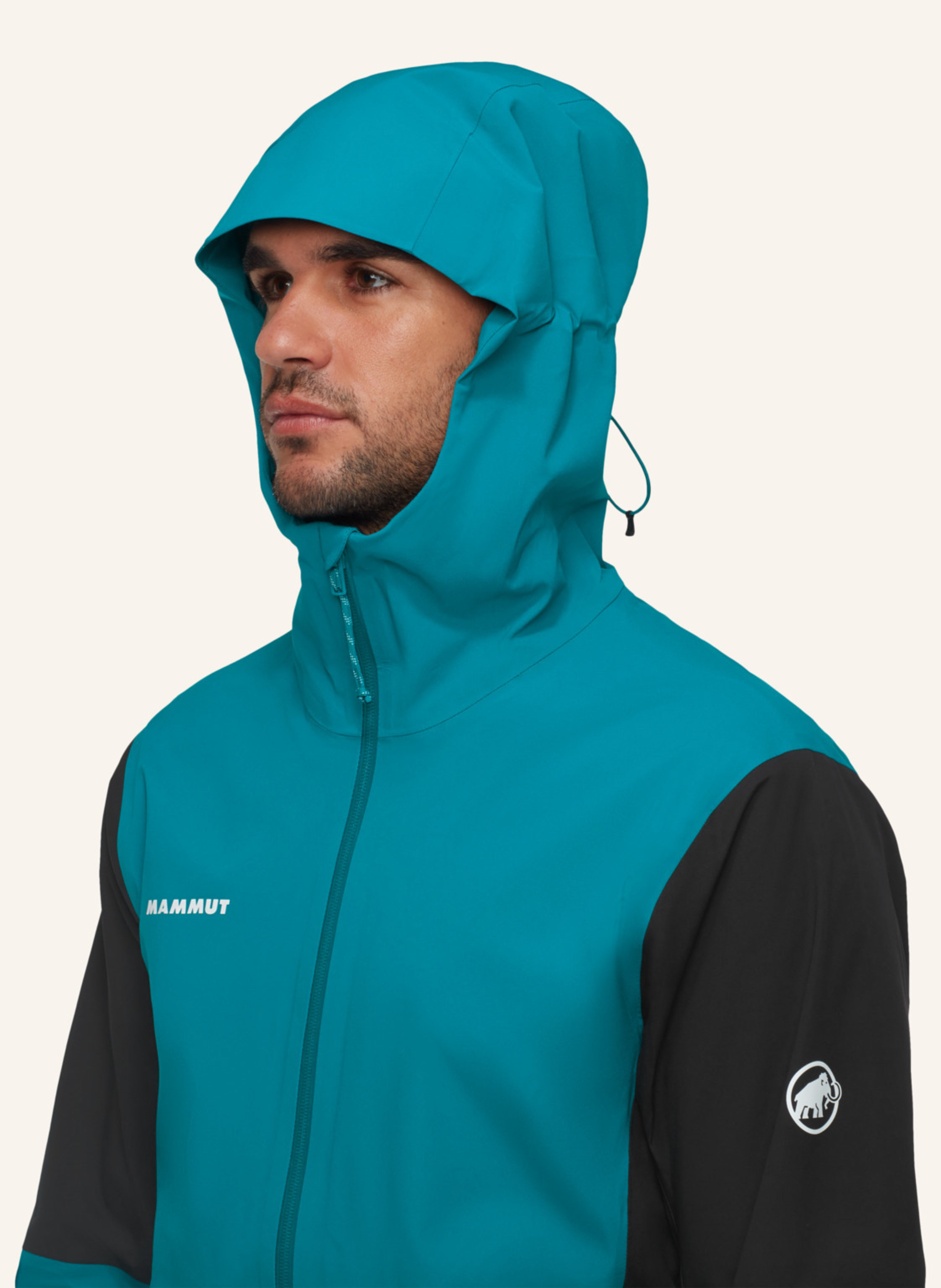 Thumbnail - Mammut Hardshell-Jacke Linard Guide Hs schwarz