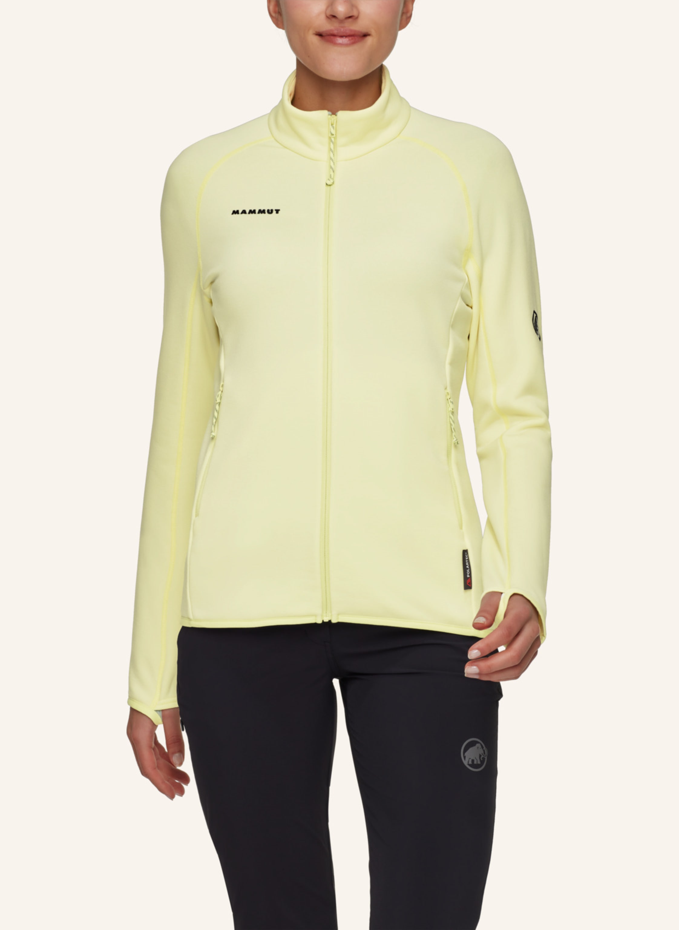 Thumbnail - Mammut Midlayer-Jacke Aconcagua gelb