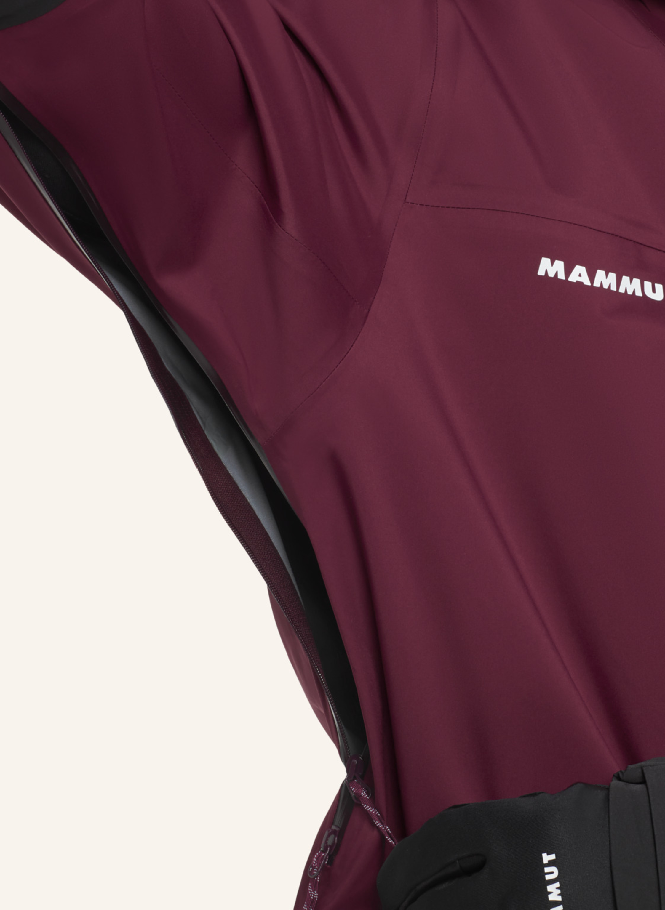Thumbnail - Mammut Hardshell-Skijacke Haldigrat rot