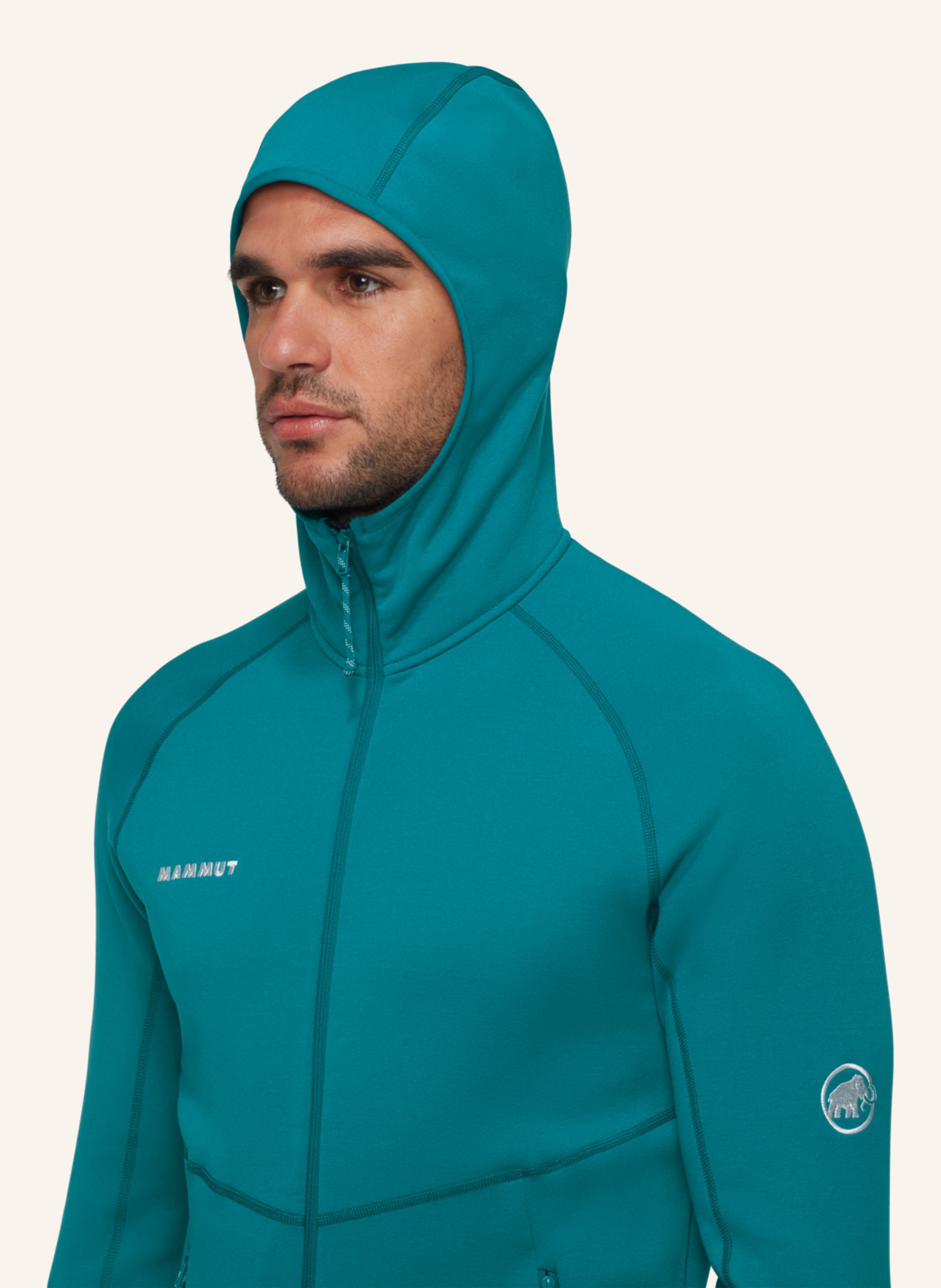 Thumbnail - Mammut Midlayer Jacke Aconcagua Mit Kapuze gruen