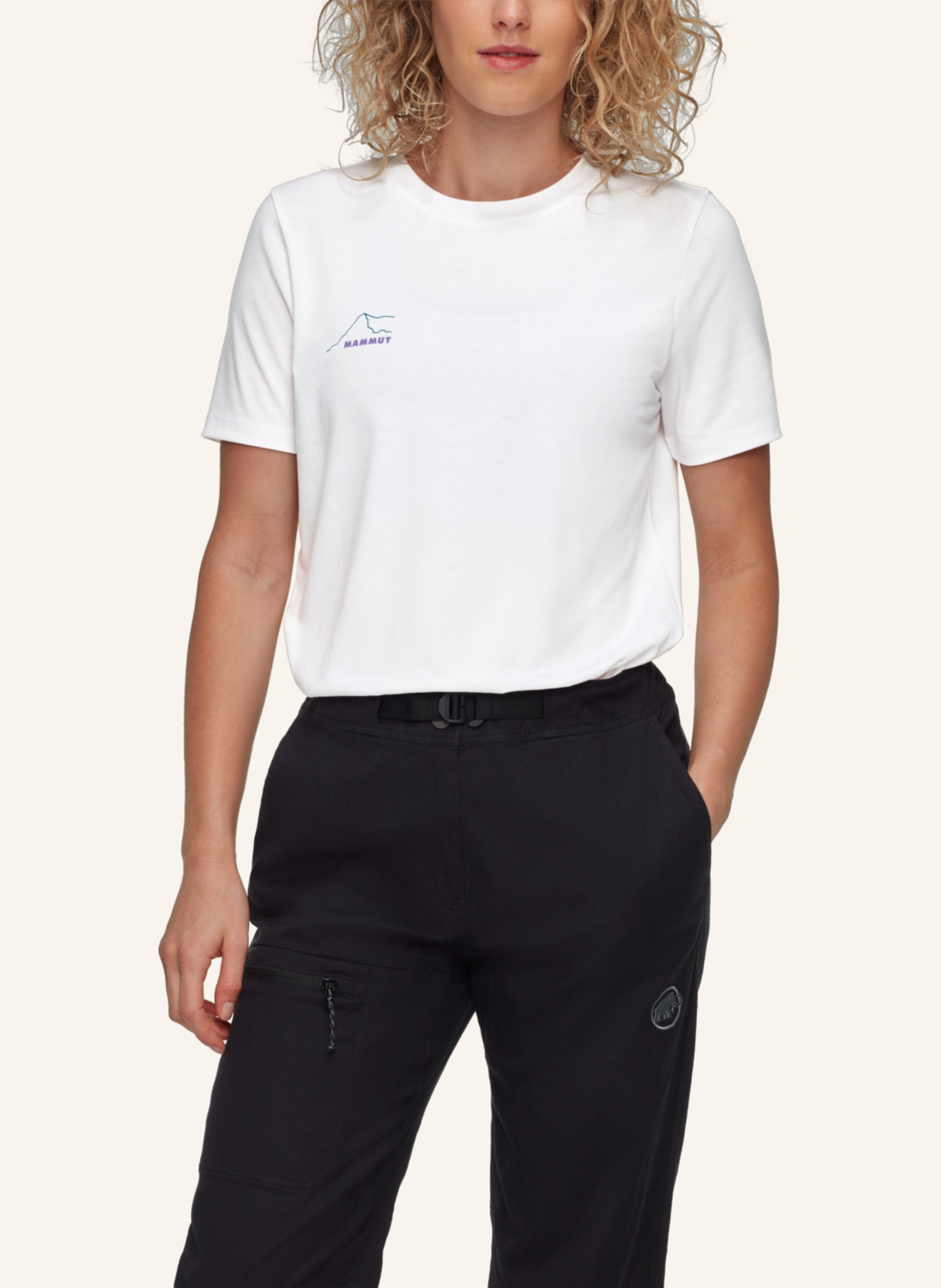 Thumbnail - Mammut T-Shirt Mountain Eiger weiss