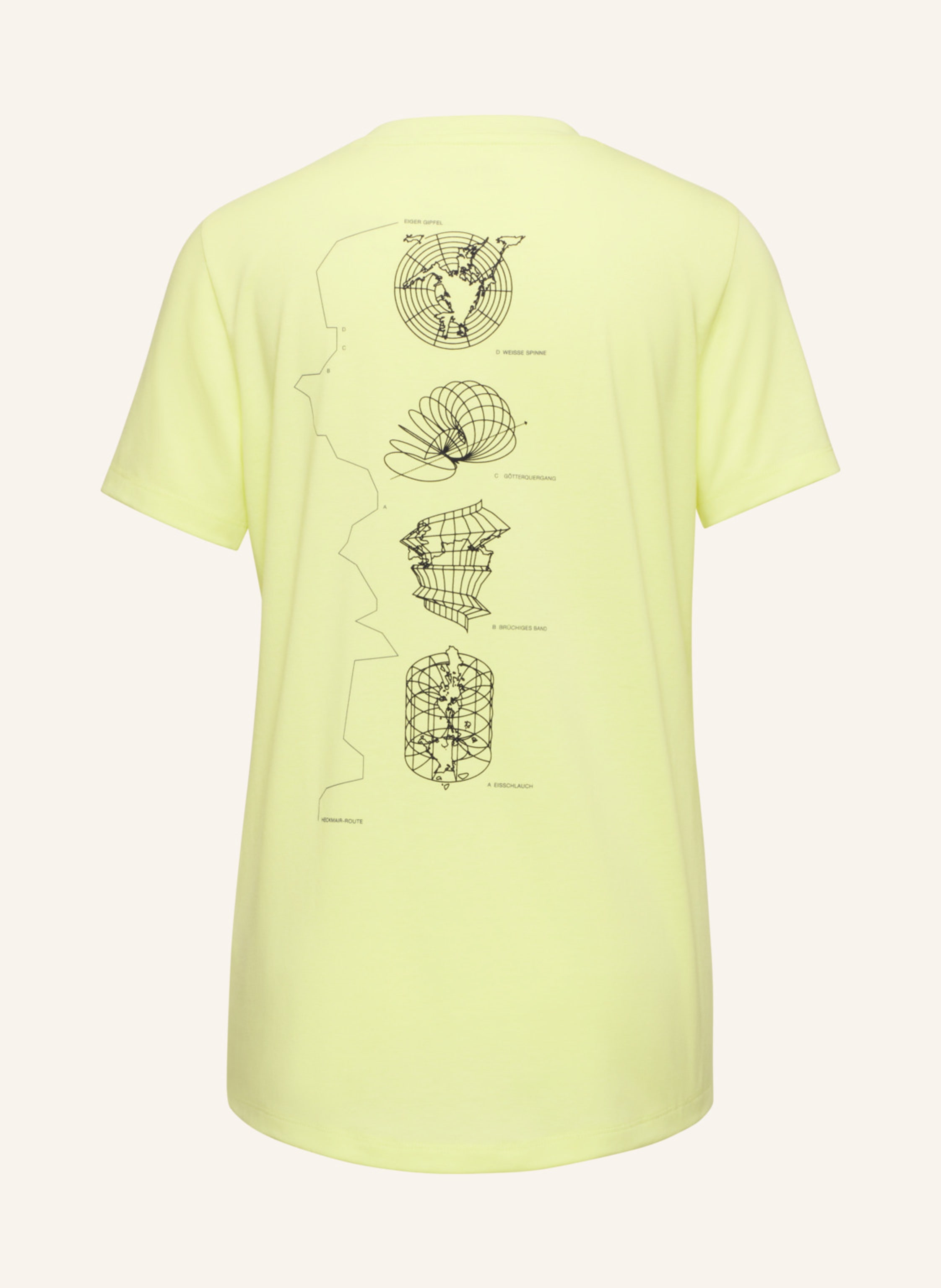 Thumbnail - Mammut Mountain T-Shirt Women Eiger gelb