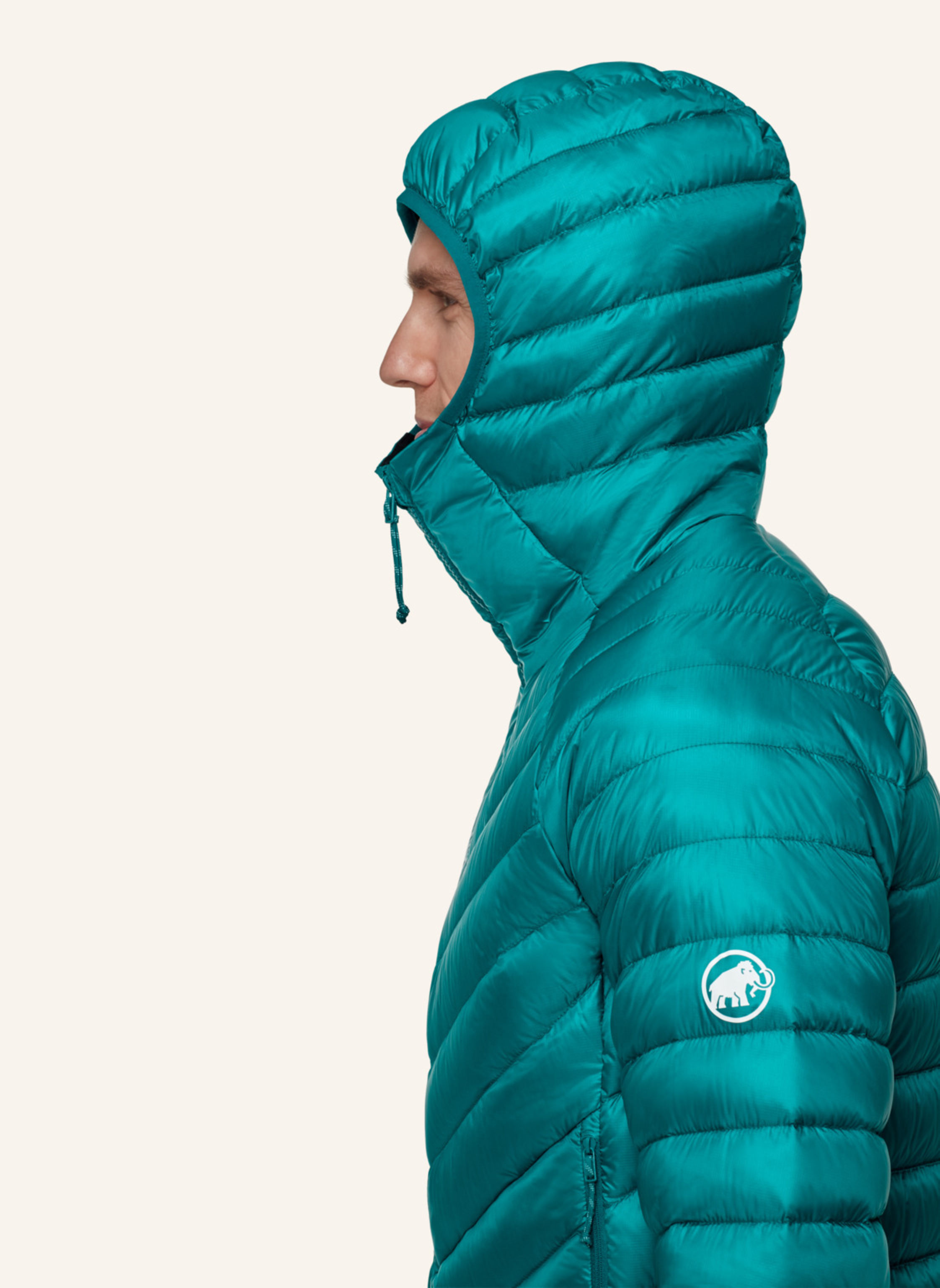 Thumbnail - Mammut Broad Peak In Hooded Jacket Men gruen